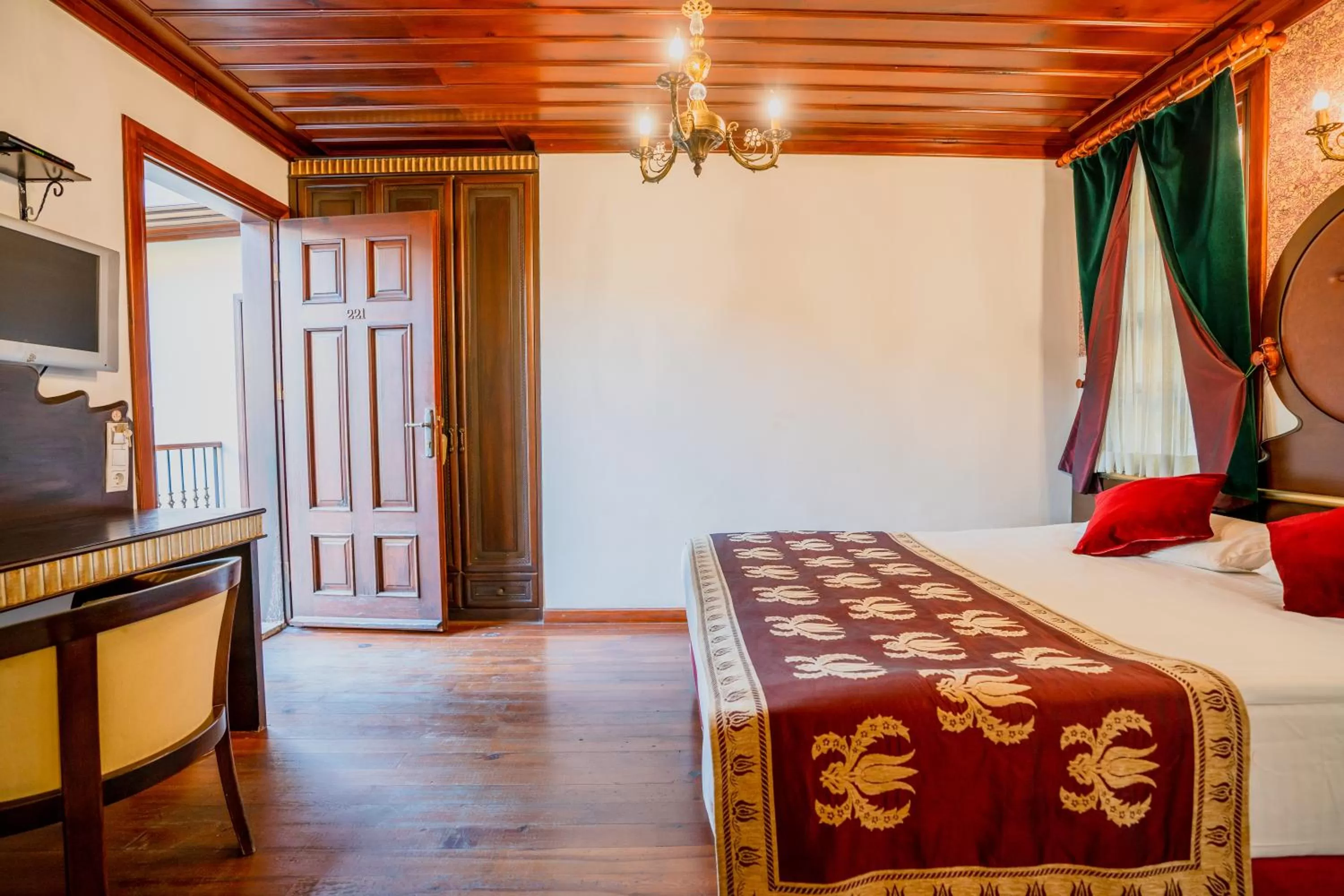 Bed in Mediterra Art Hotel Antalya