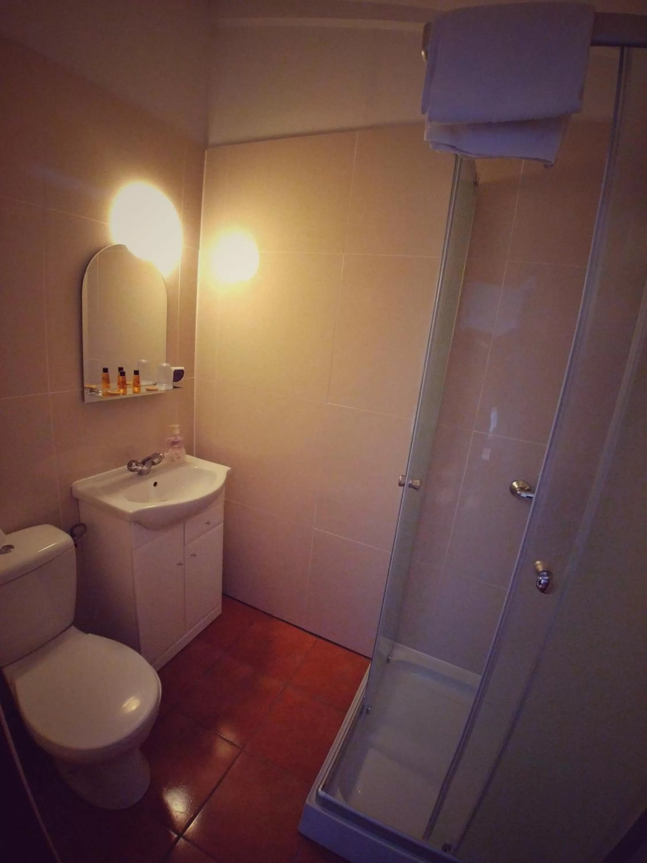 Breakfast, Bathroom in Hotel Komfort Inn - Dwór Hubertus