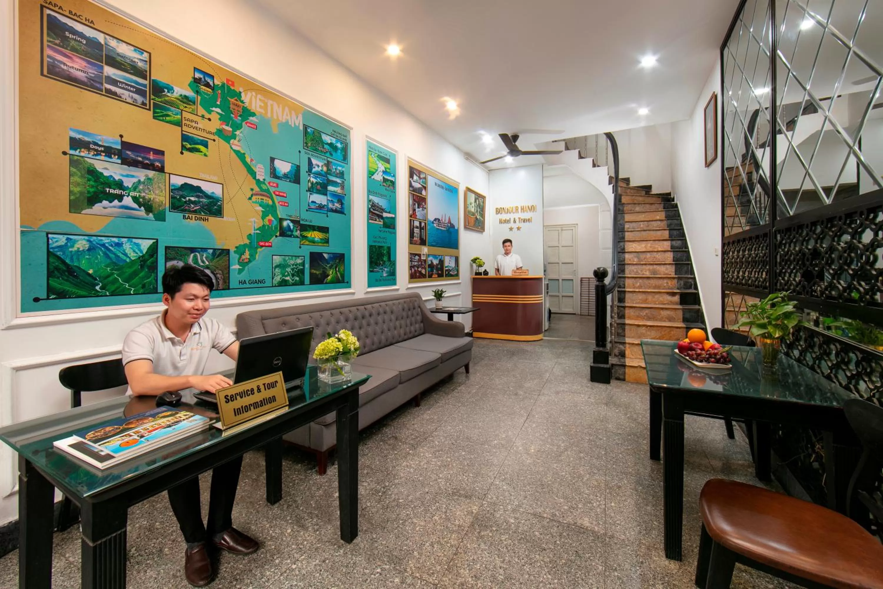 People in Bonjour Hanoi Hotel & Travel