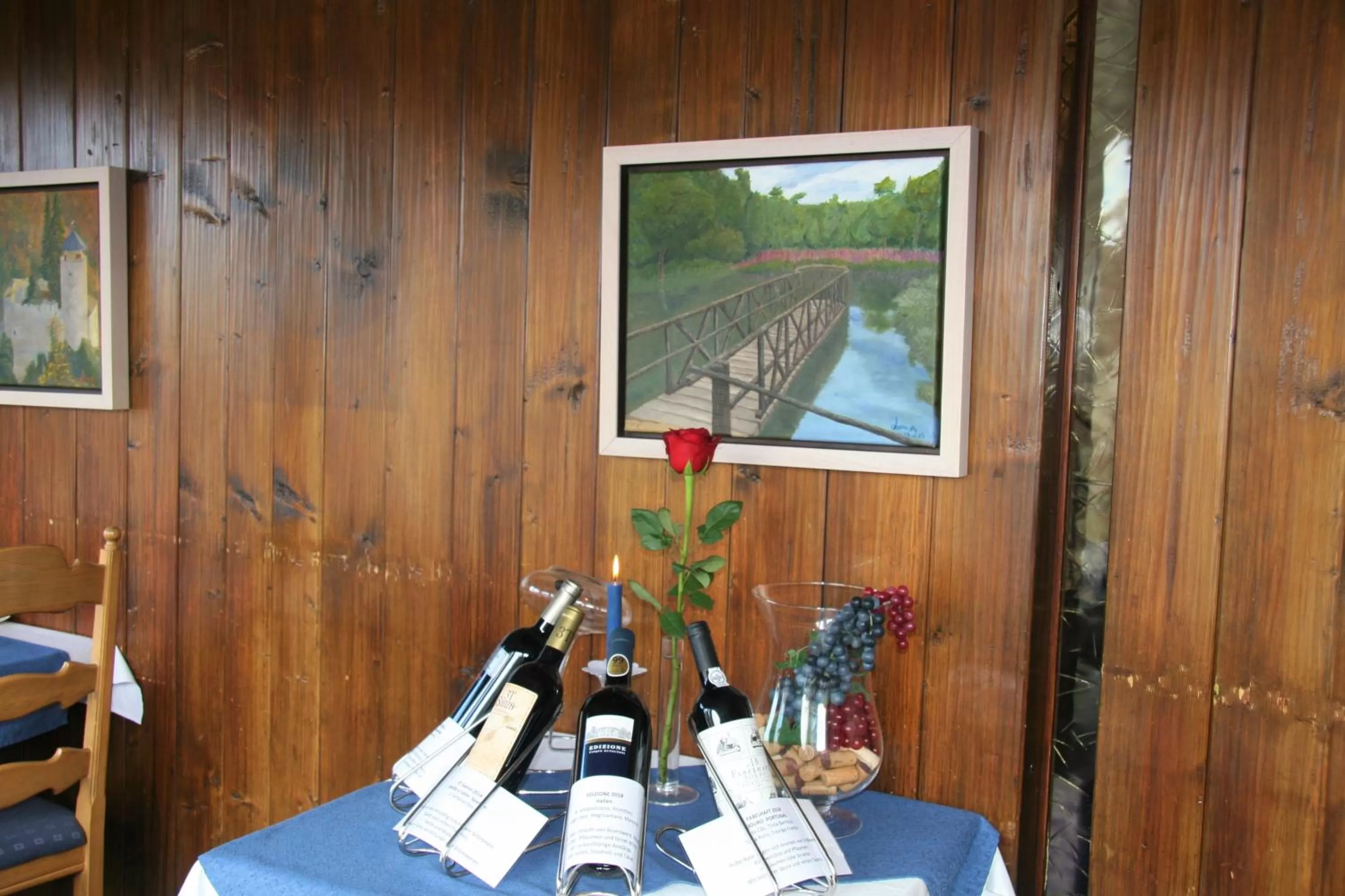 Dining area in Hotel Eremitage