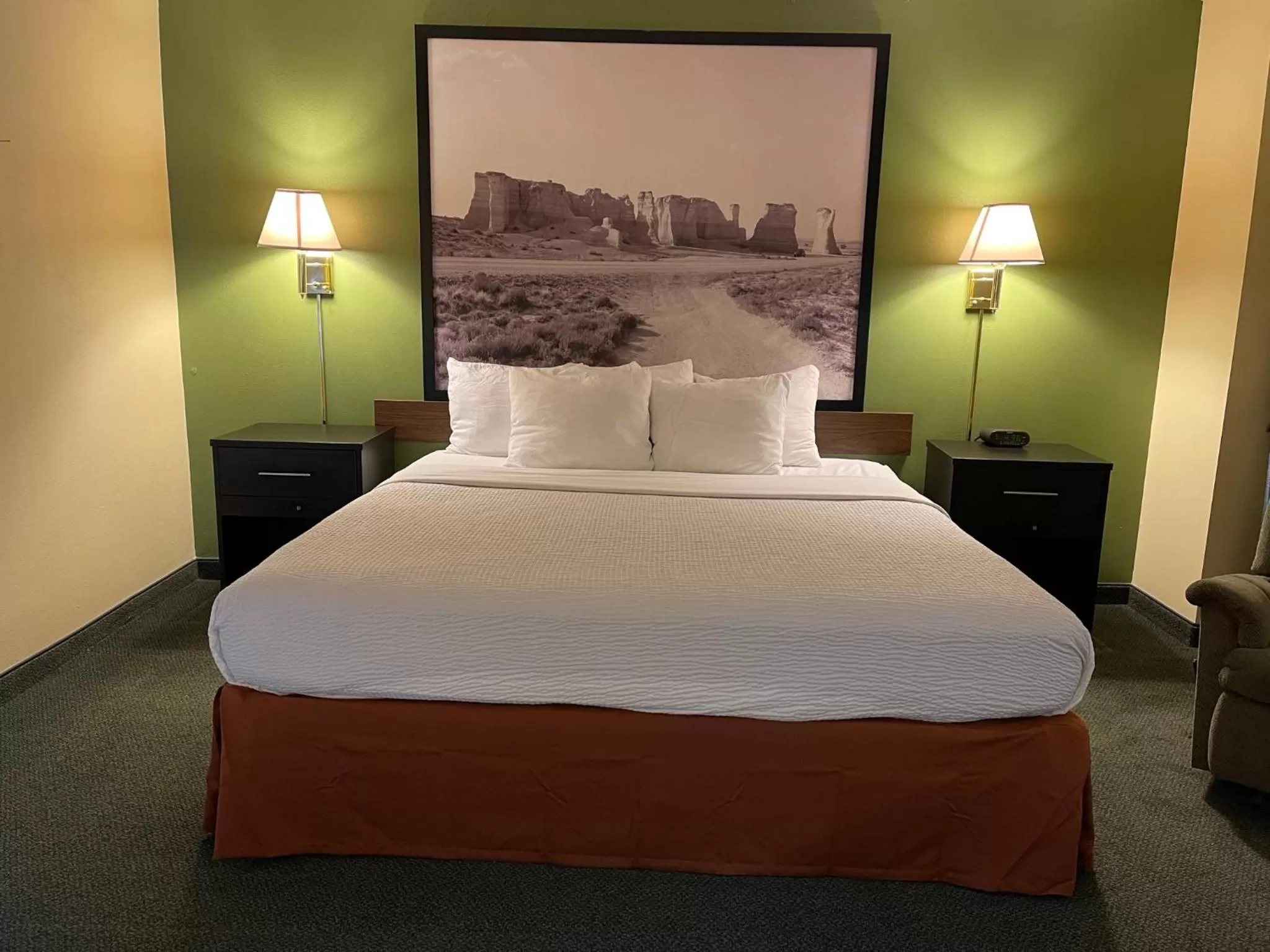 Bed in Super 8 by Wyndham Colby