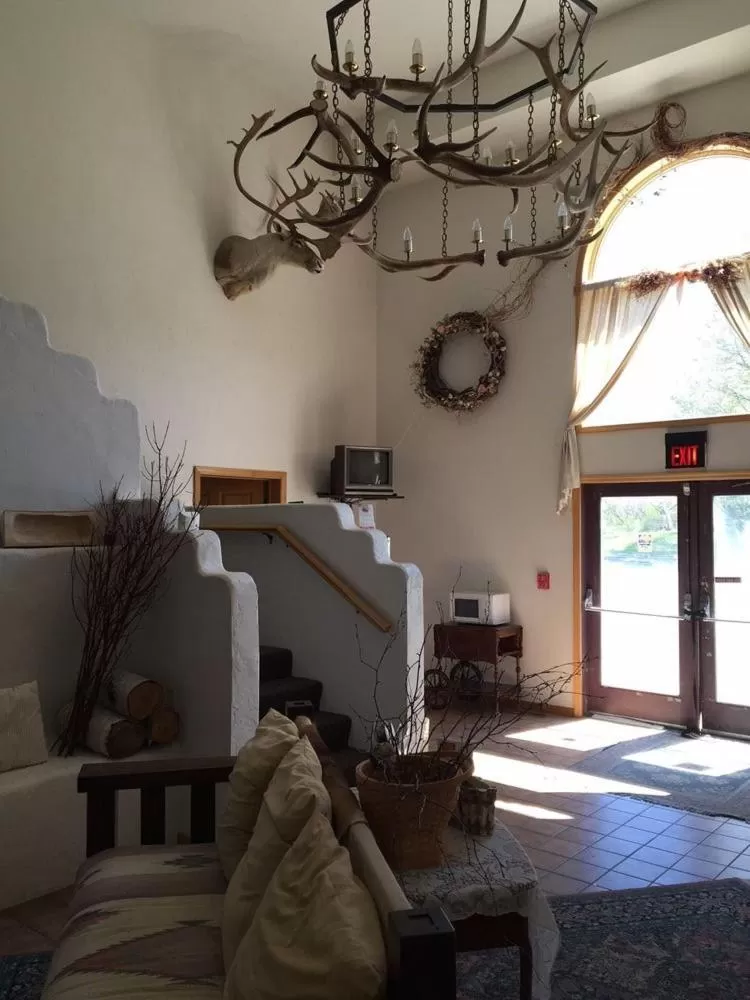 Communal lounge/ TV room in White Birch Inn