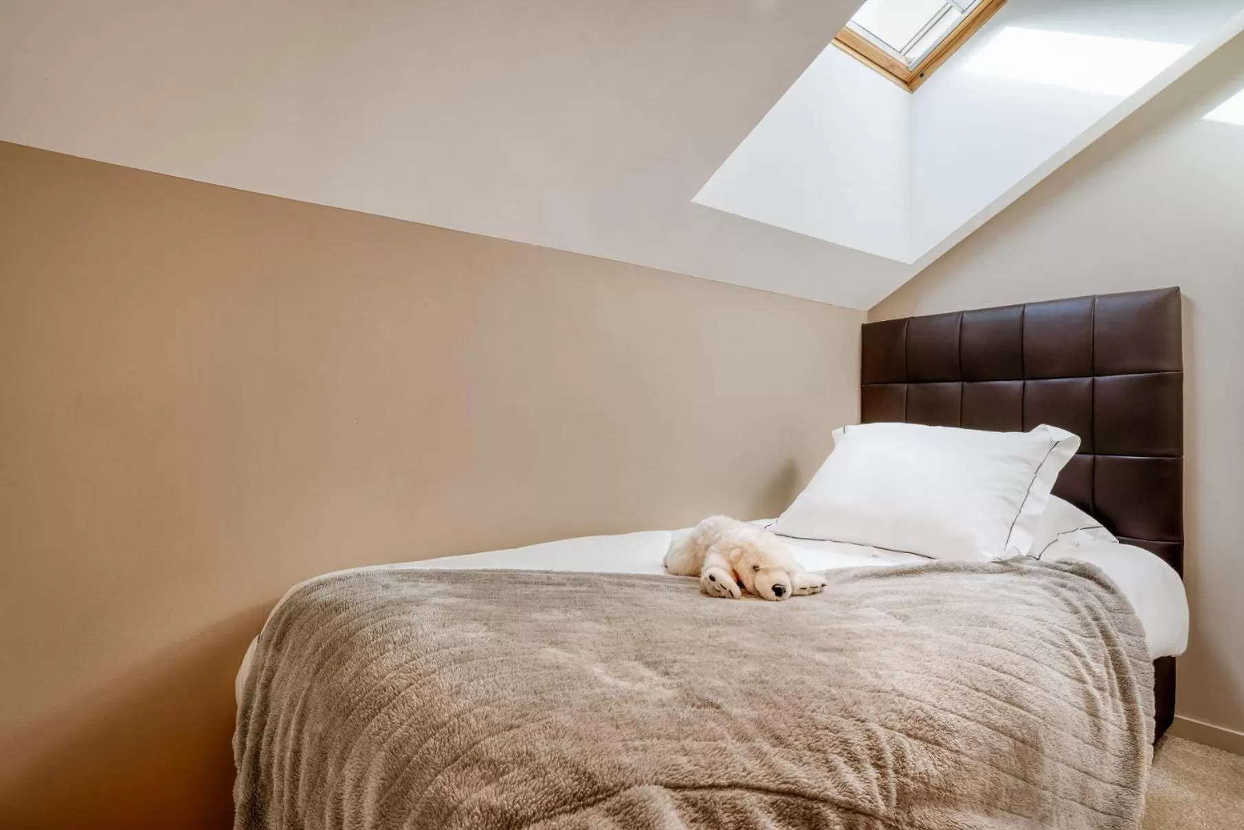 Bed in Hotel Le Tremplin