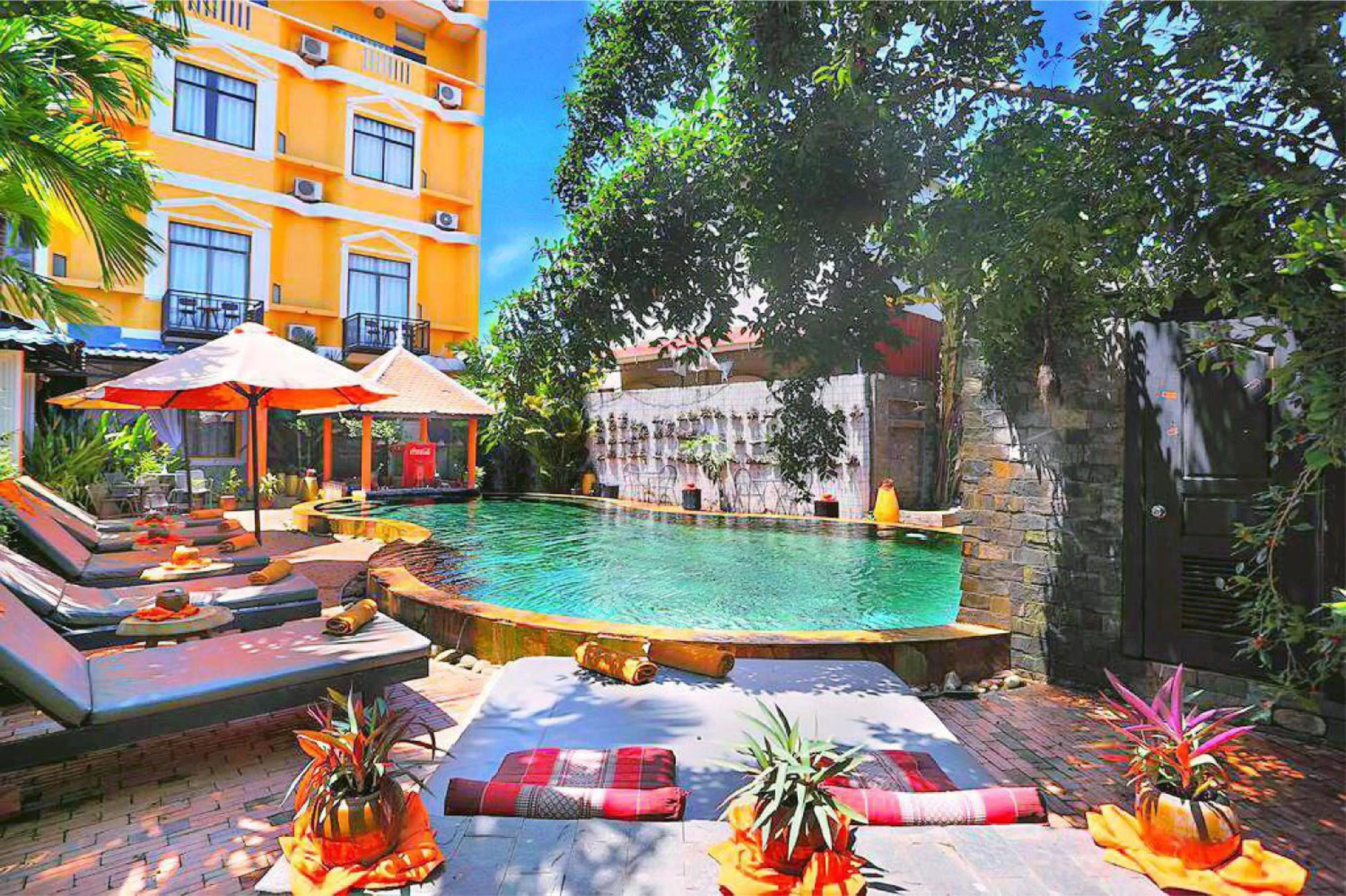 Area and facilities in Central Indochine d'Angkor Hotel