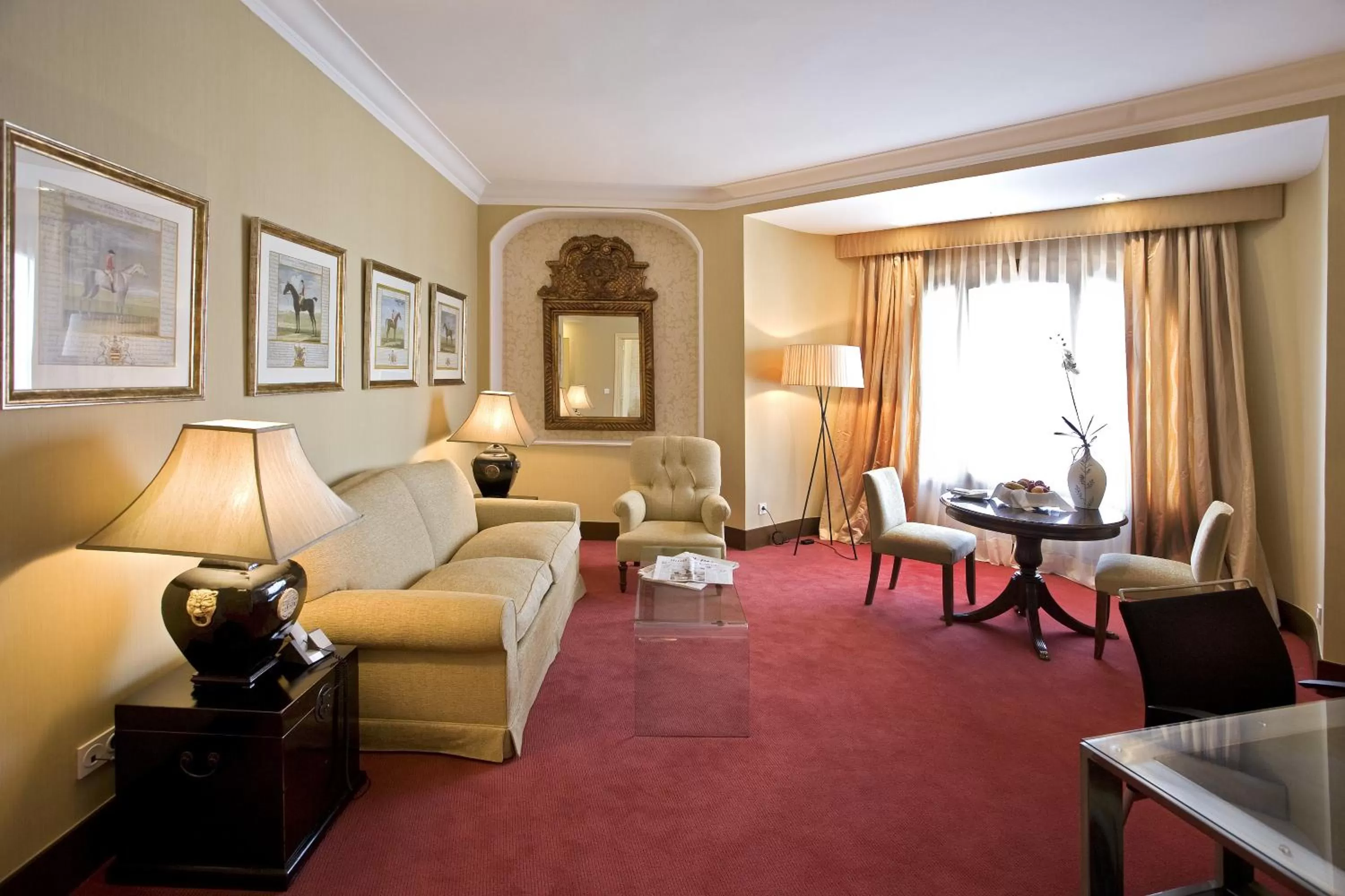 Living room in Hotel Carlton