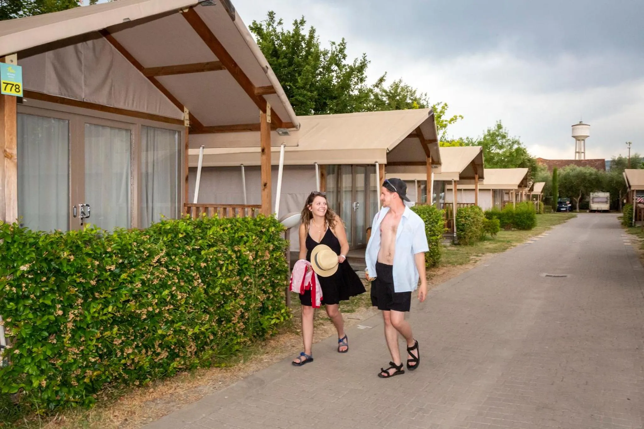 Property building in hu Roma Camping In Town