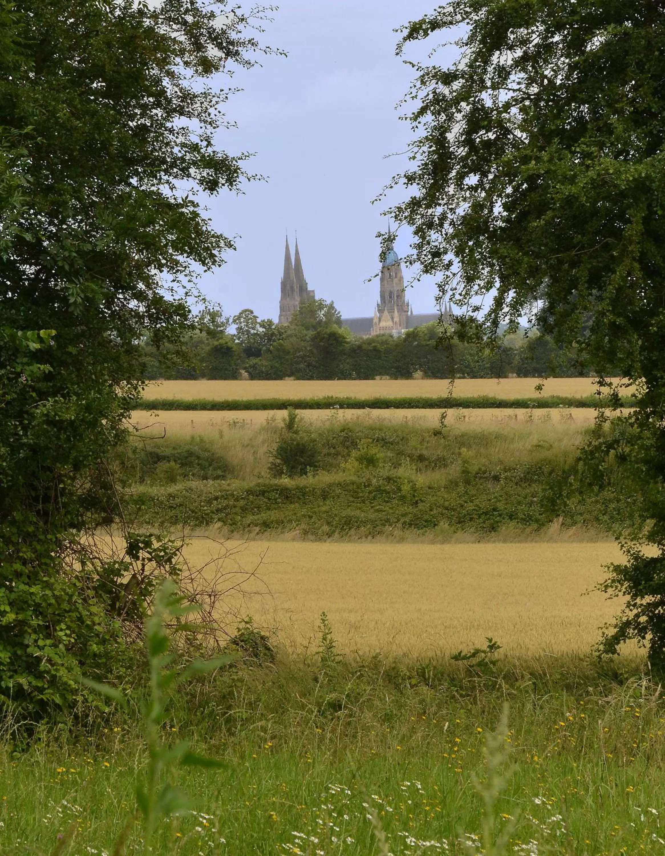 Landmark view in Château Saint Gilles - Bayeux