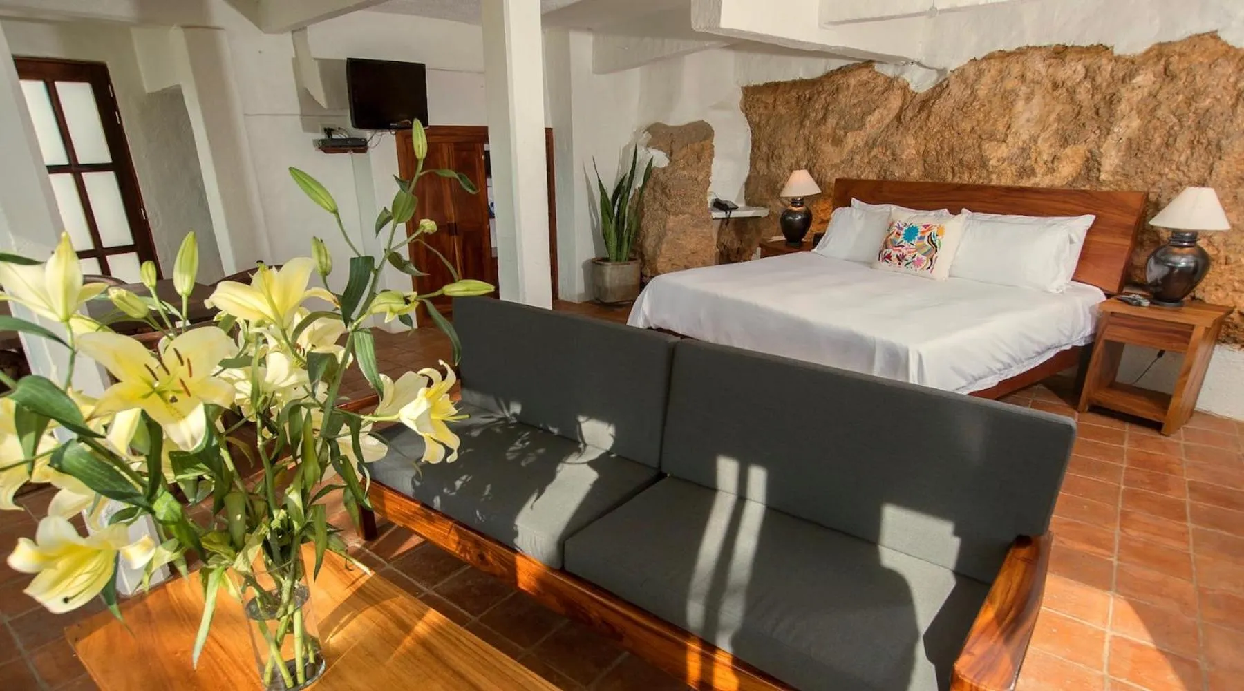 Photo of the whole room, Bed in Villas Carrizalillo