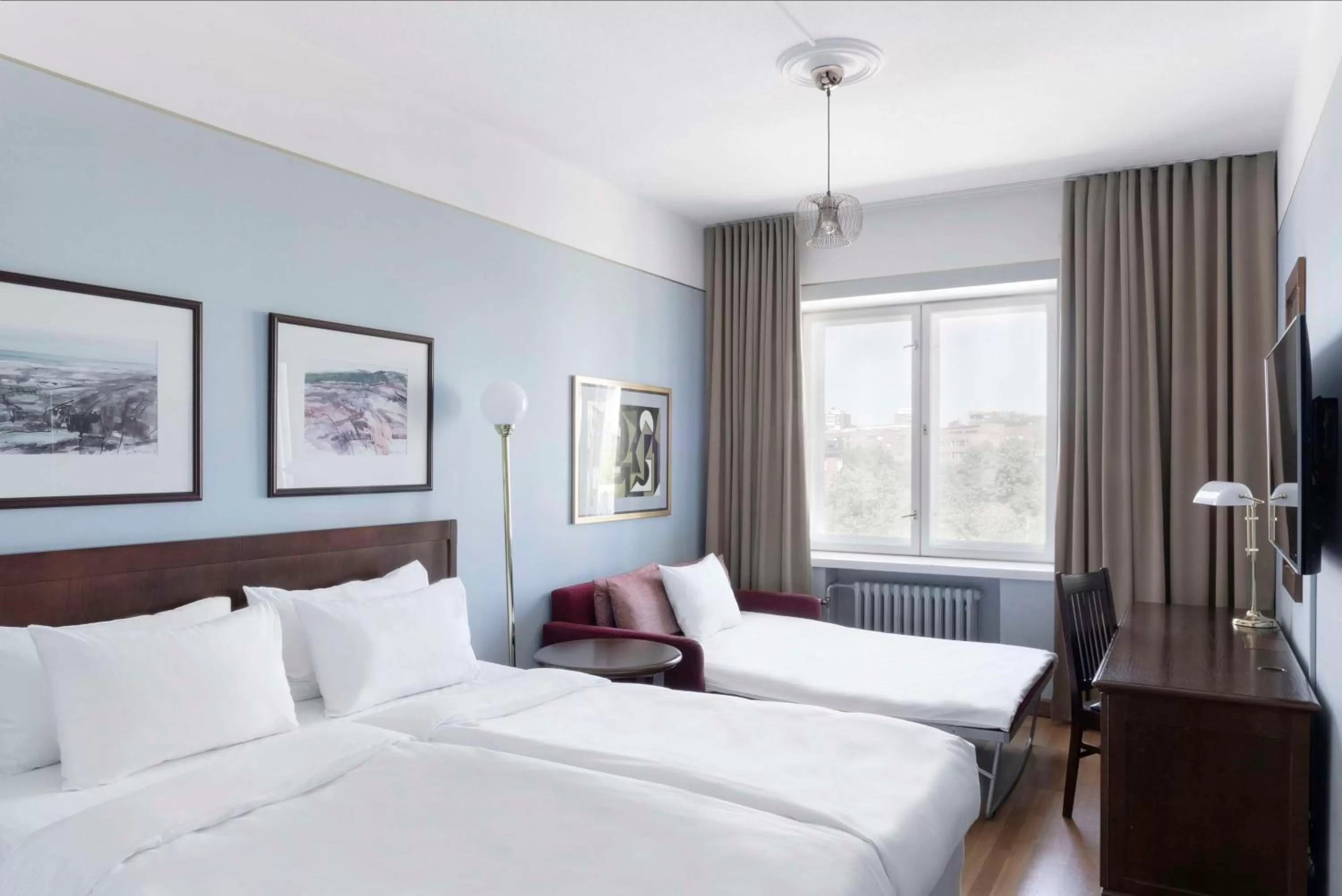 Bedroom, Bed in Radisson Blu Grand Hotel Tammer