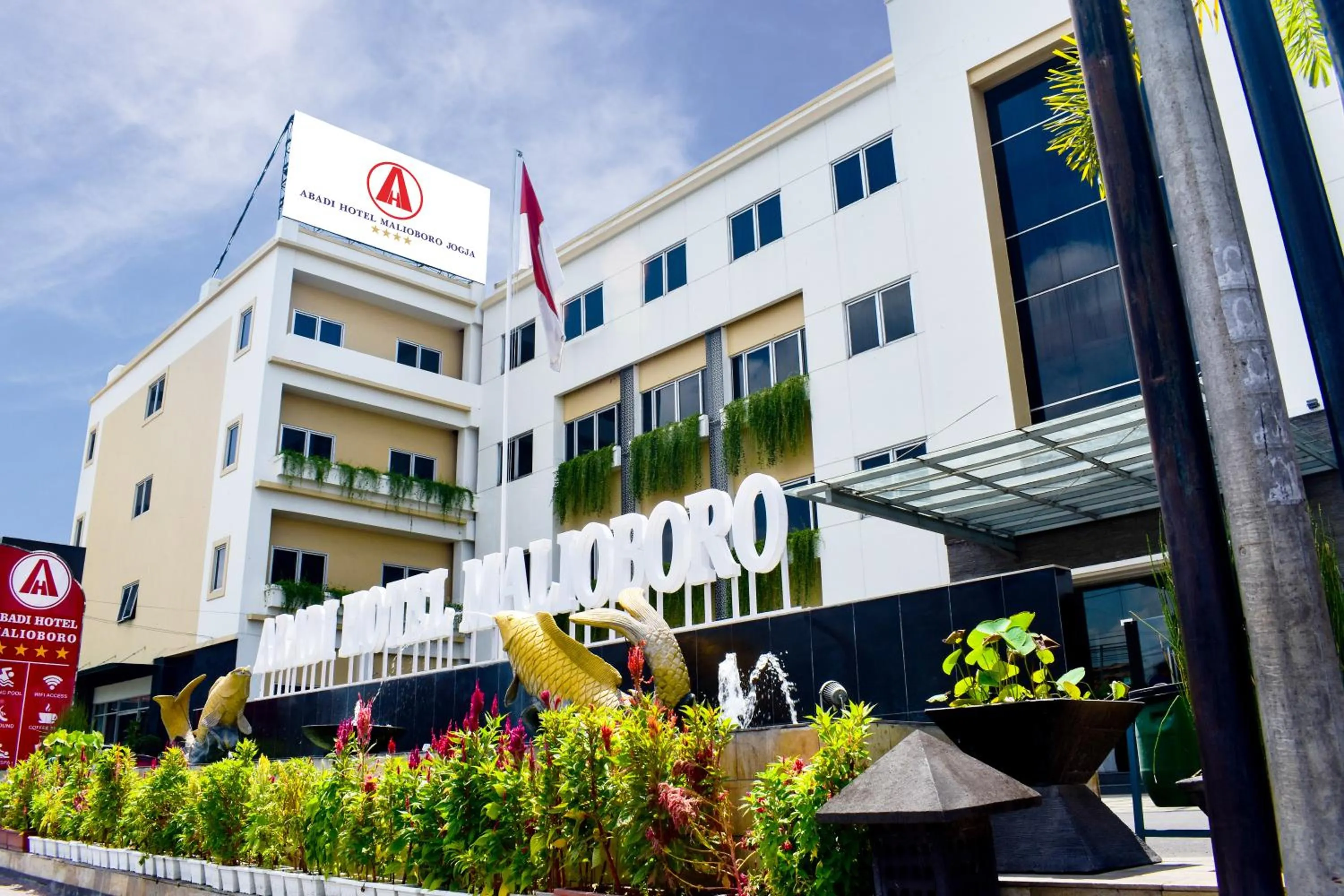 Property building in Abadi Hotel Malioboro Yogyakarta