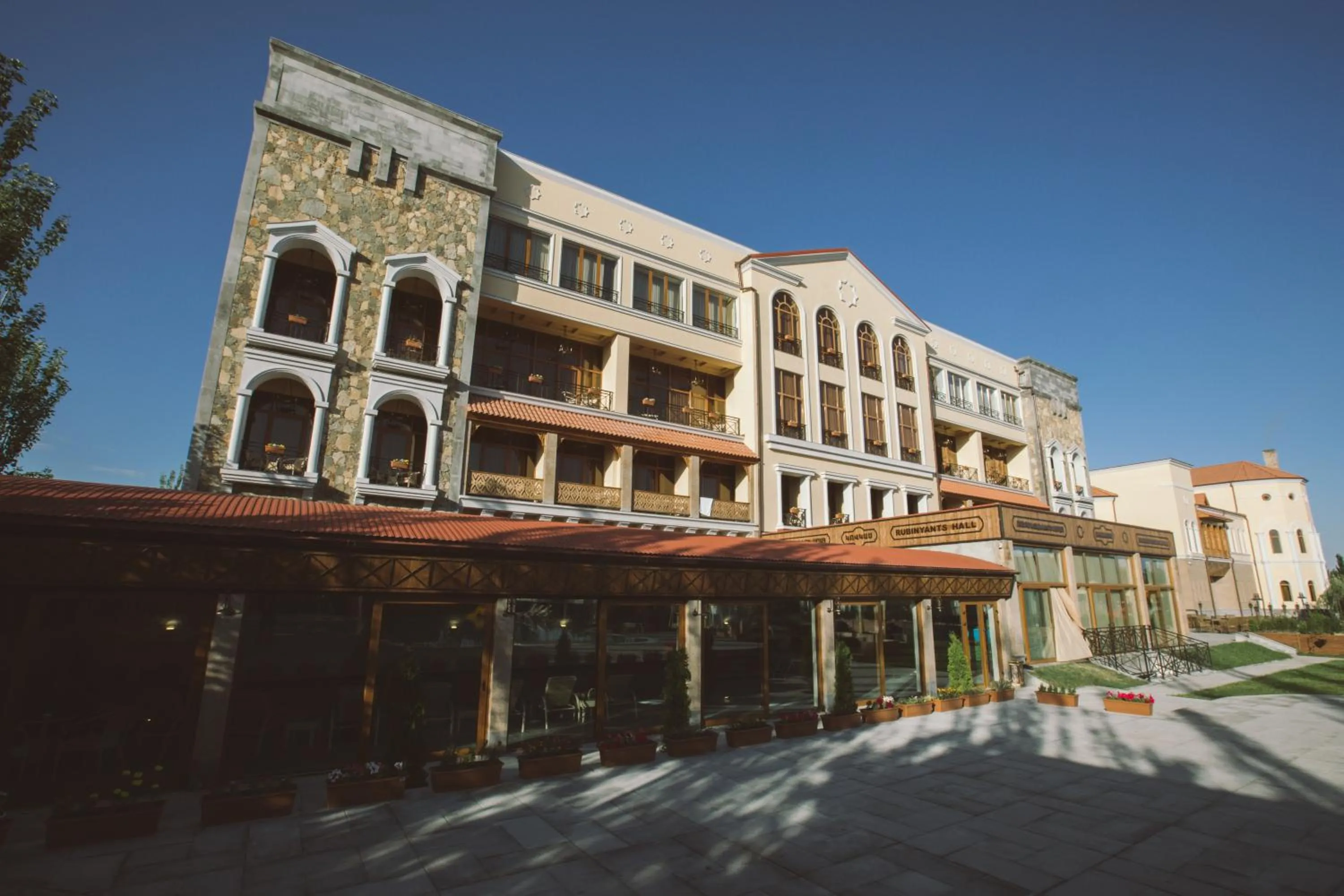 Property building in Caucasus Hotel