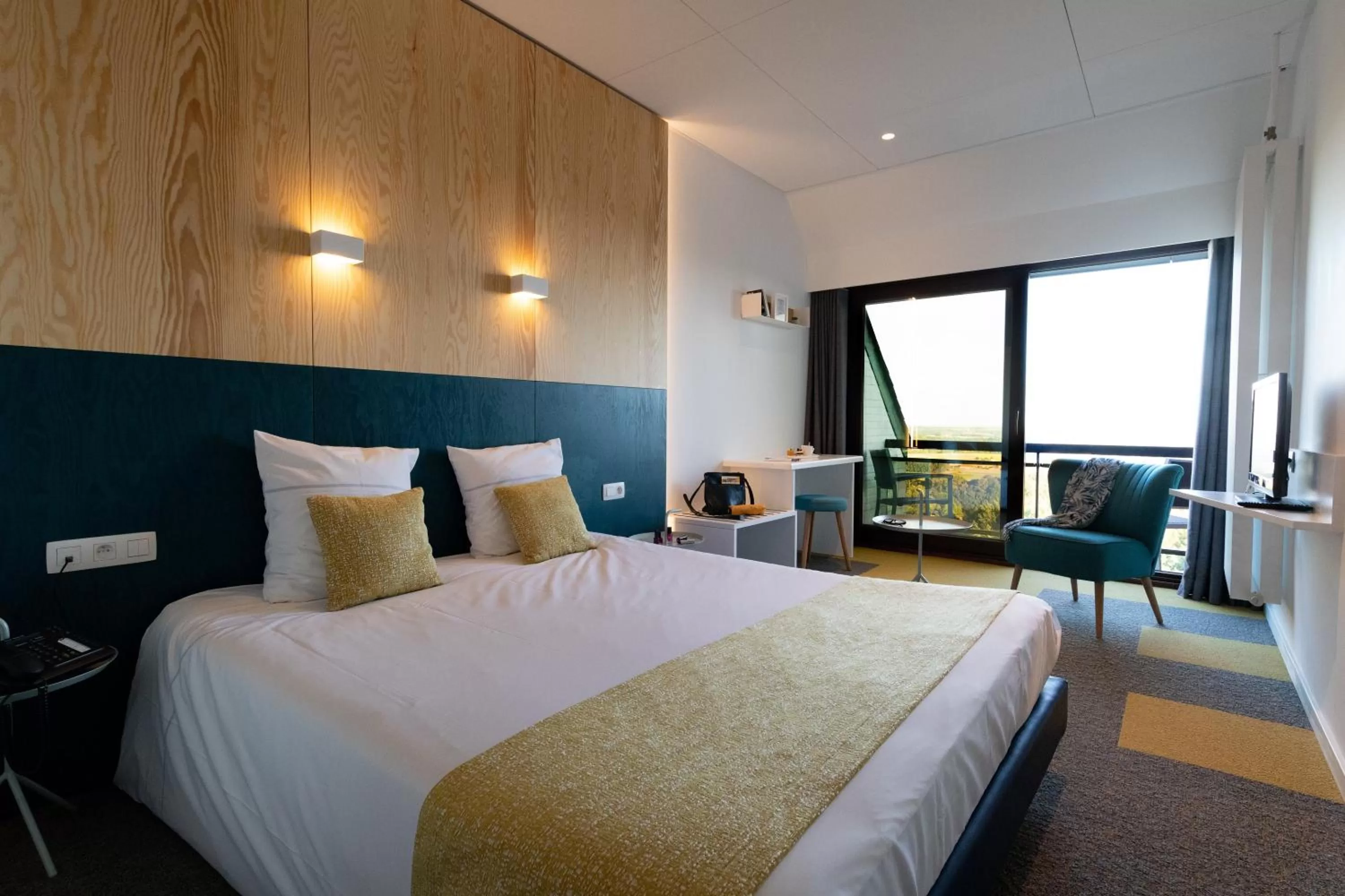 Bedroom, Bed in Floreal Le Panoramique