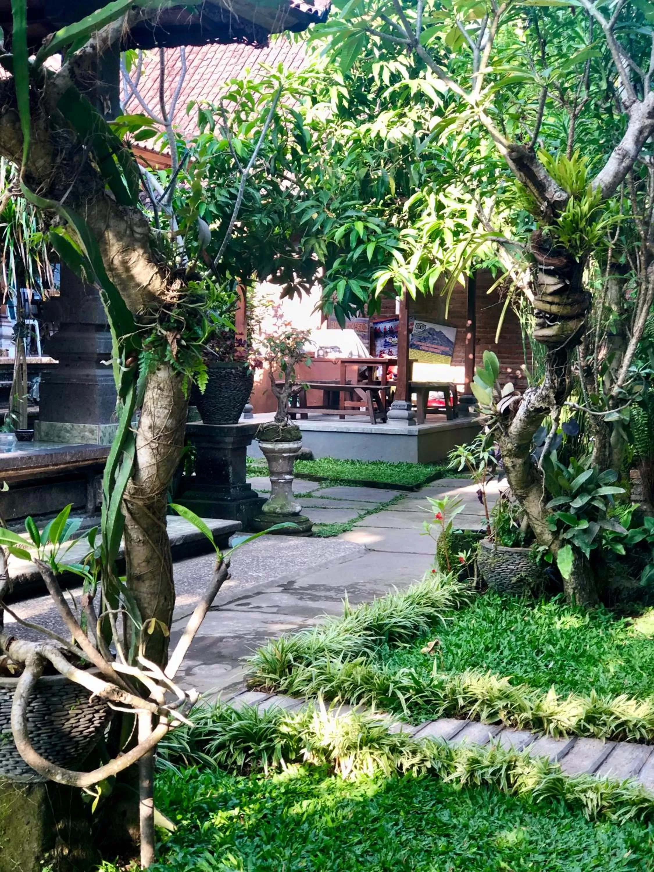 Garden in The Hidden Bali Inn