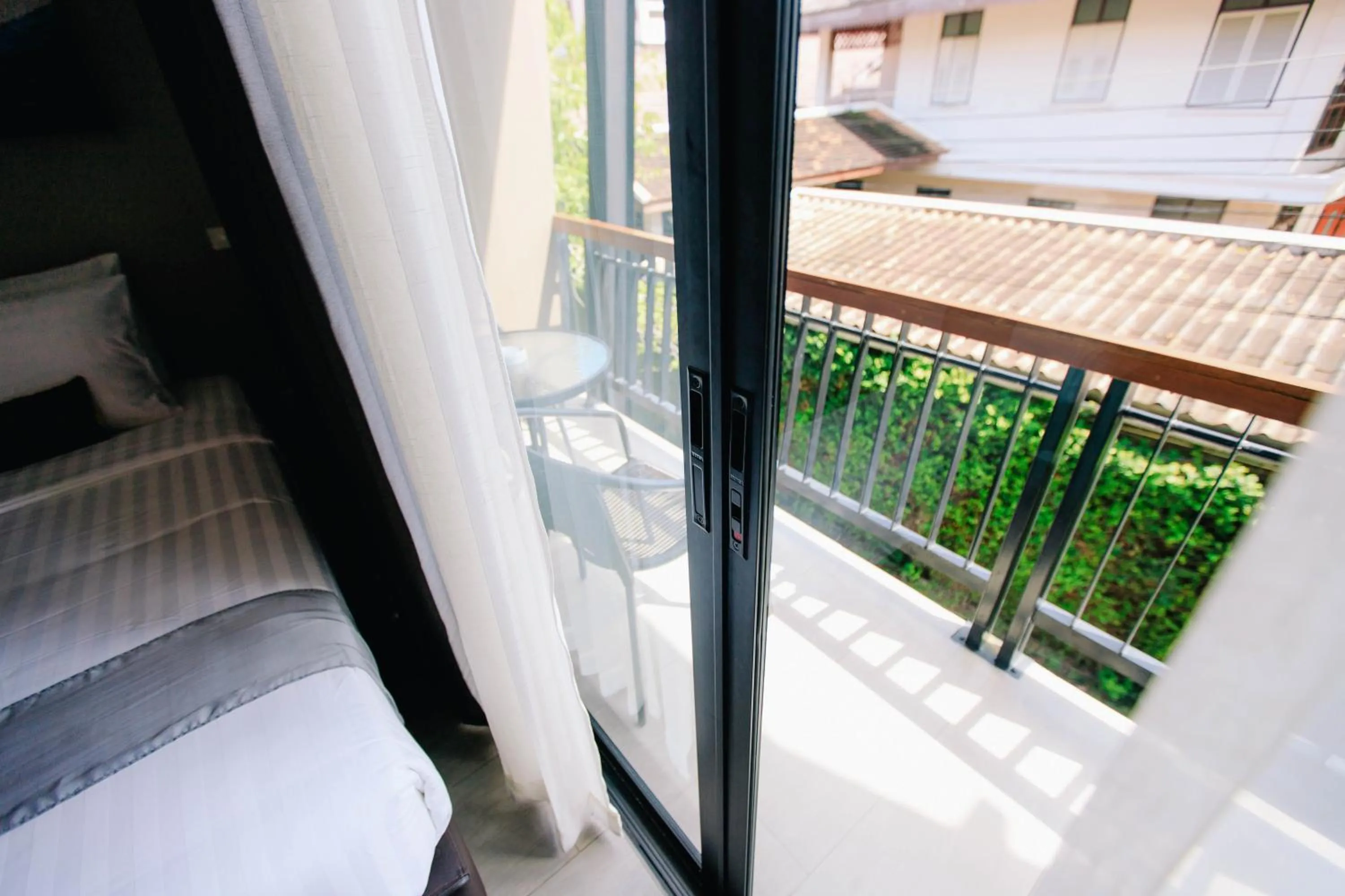 Balcony/Terrace in Wealth Boutique Hotel Chiang Mai
