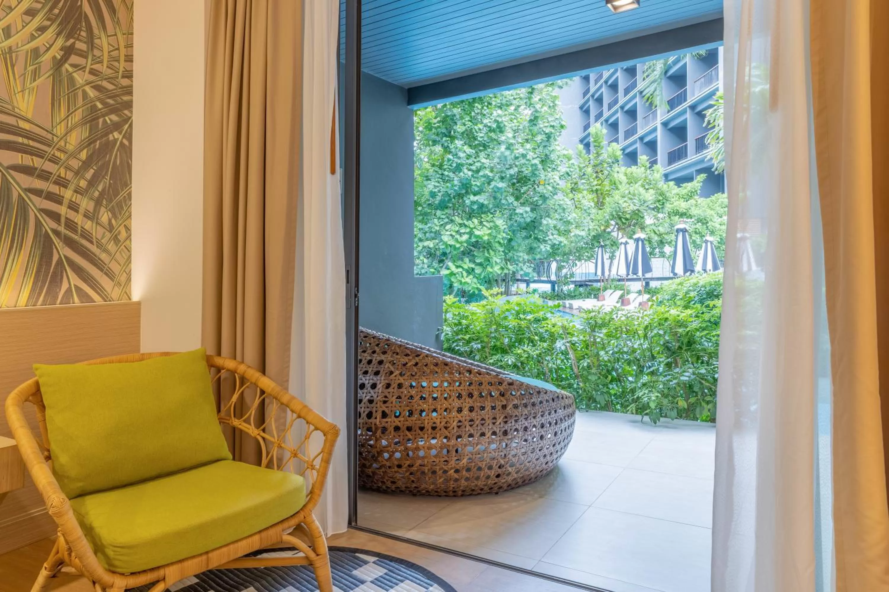 Garden in Panan Krabi Resort