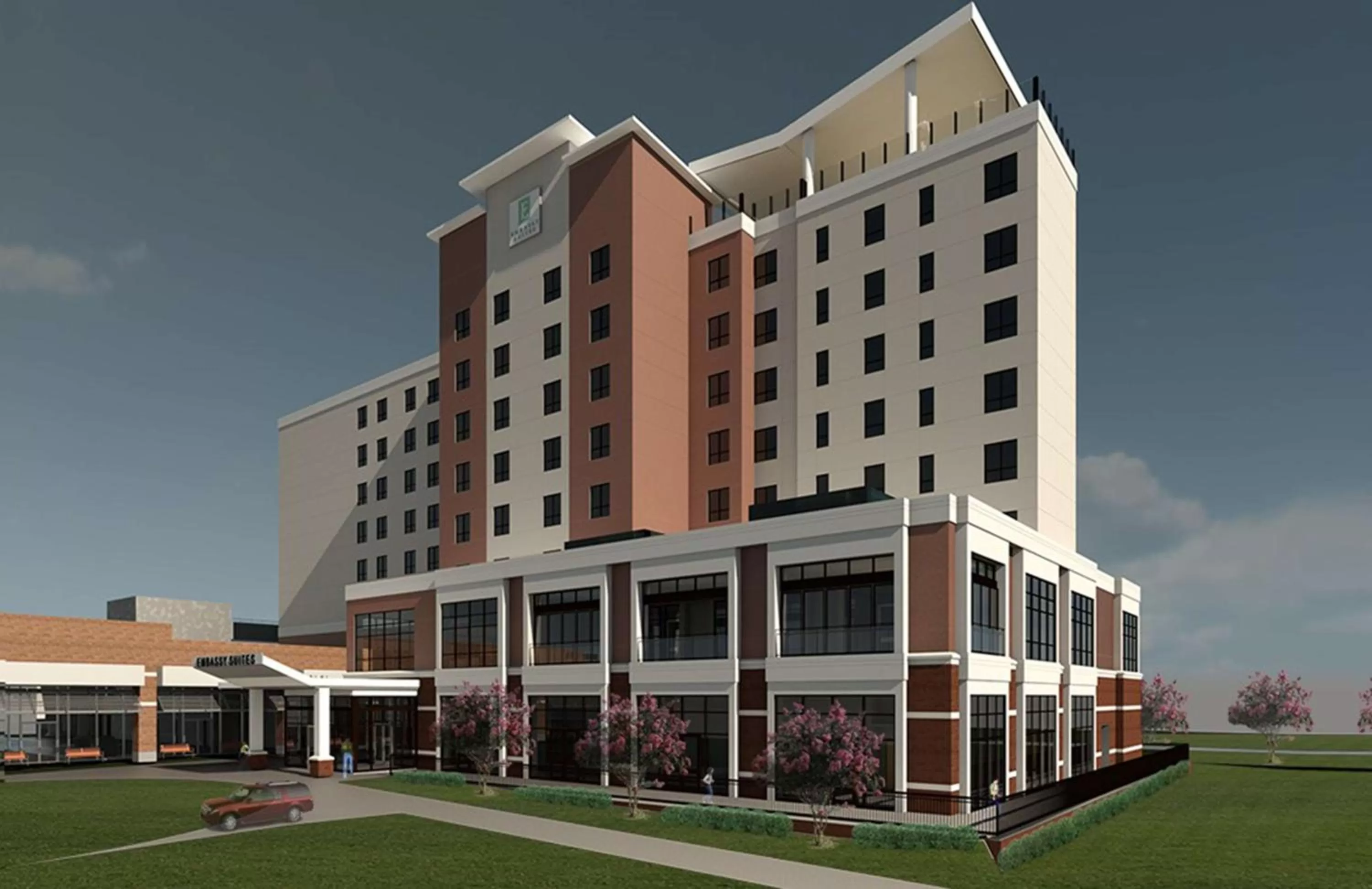 Property building in Embassy Suites By Hilton Wilmington Riverfront