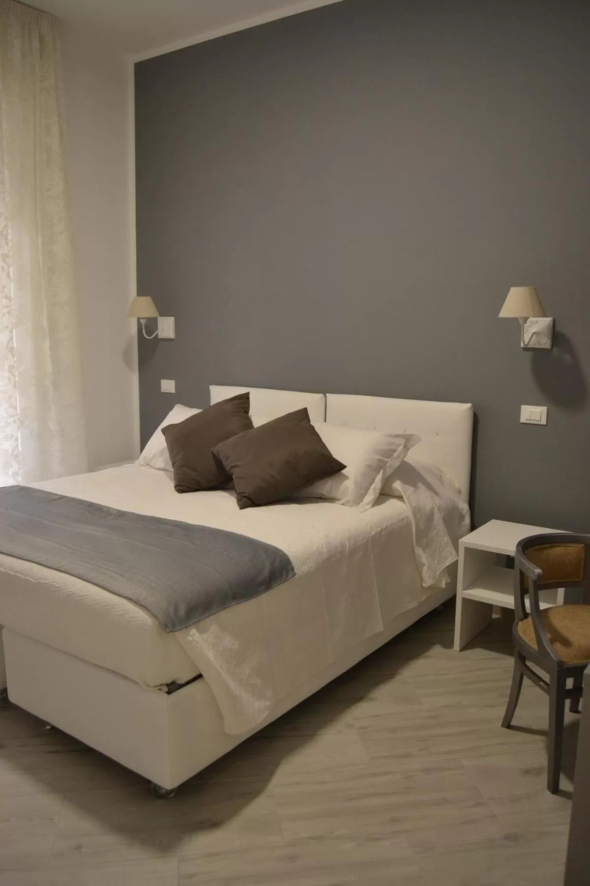 Bed in GLEM rooms & breakfast