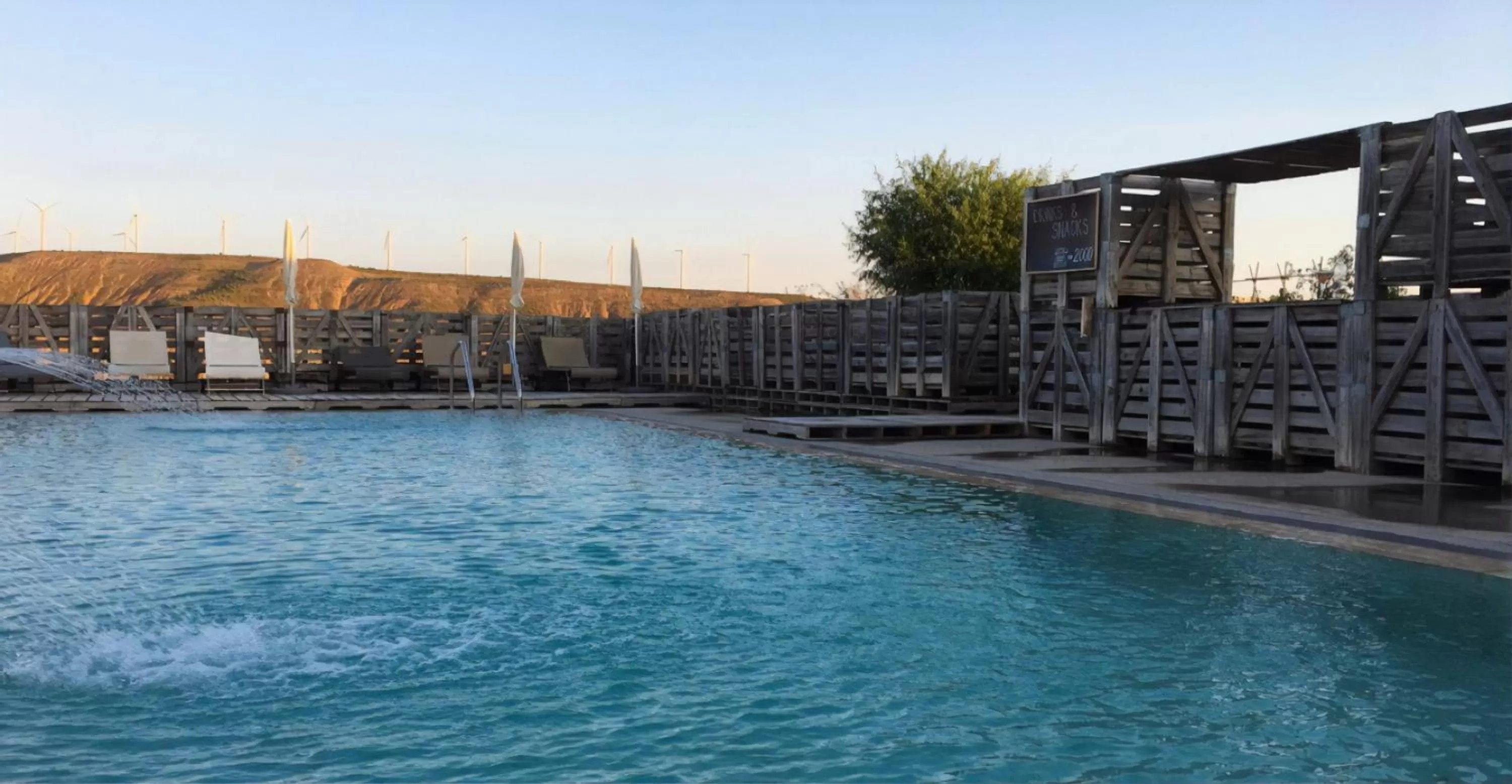 Natural landscape in Hotel Aire de Bardenas