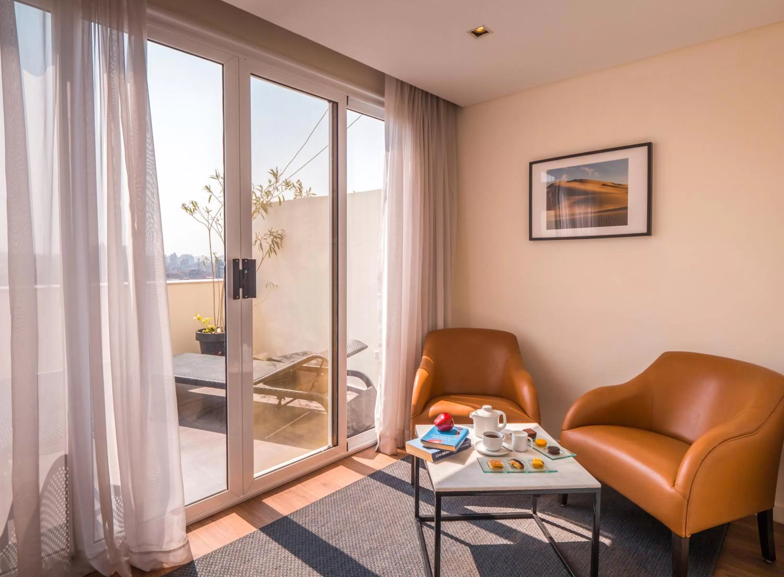 Seating area in The President Hotel Cairo
