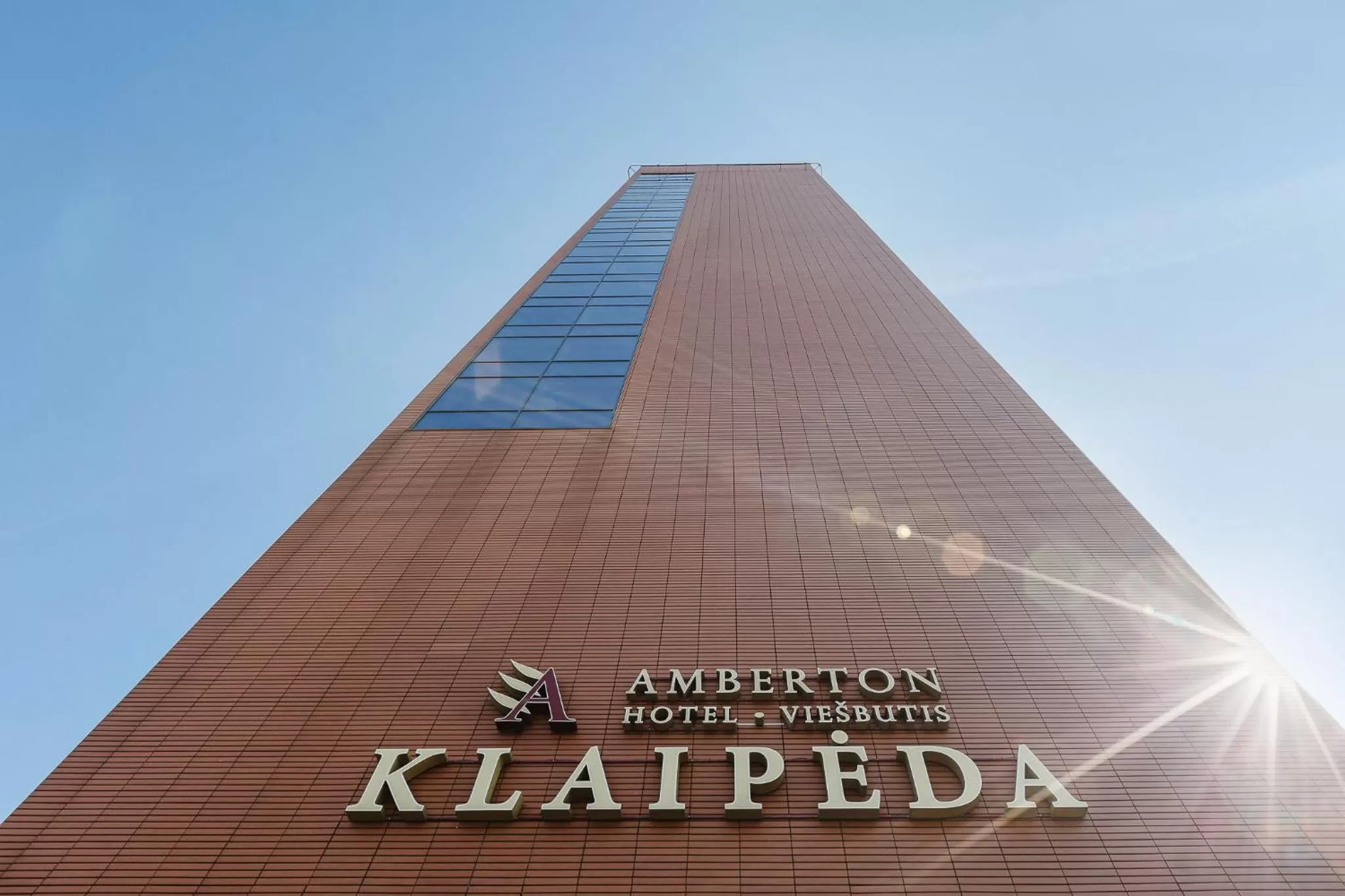 Property building in Amberton Hotel Klaipeda