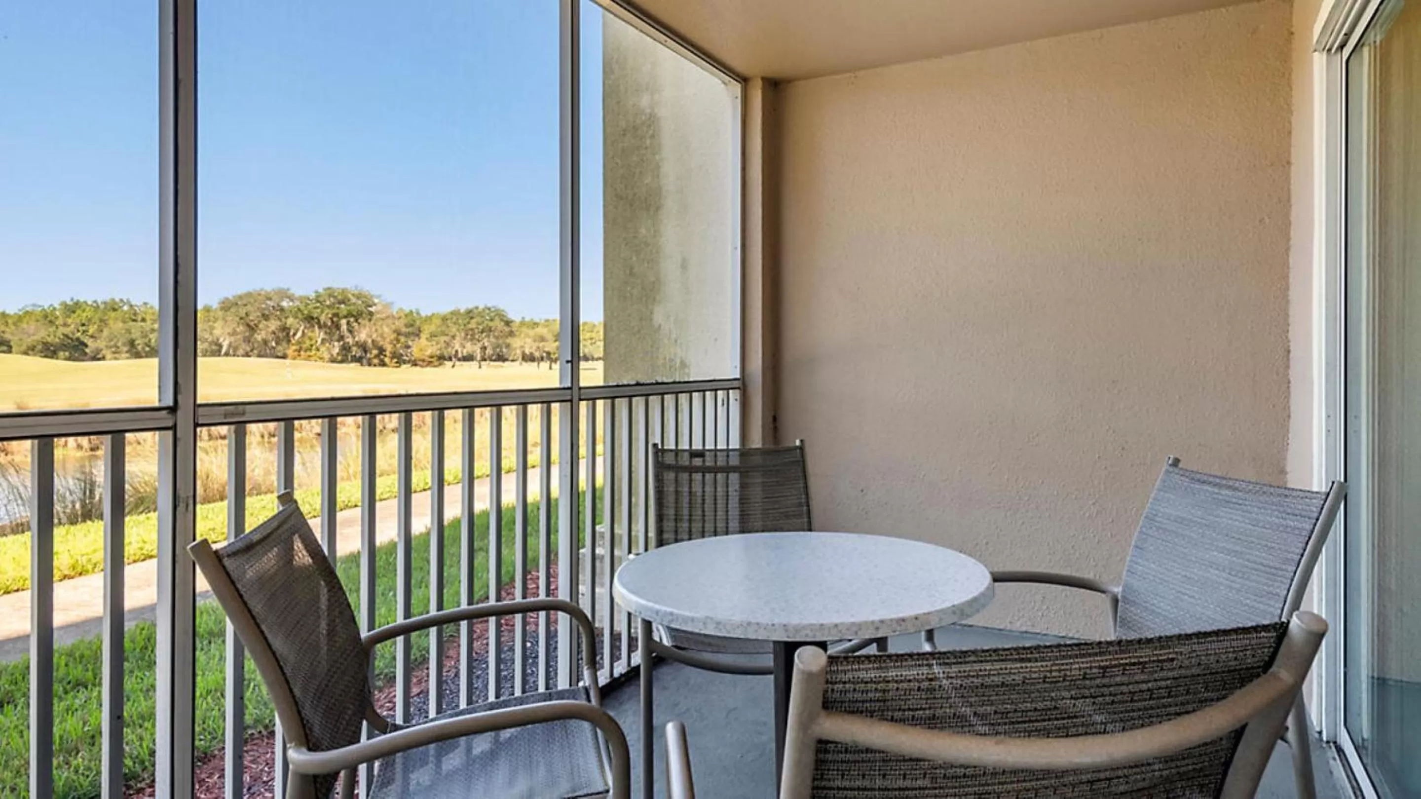Patio in Bluegreen Vacations Grande Villas at World Golf Village