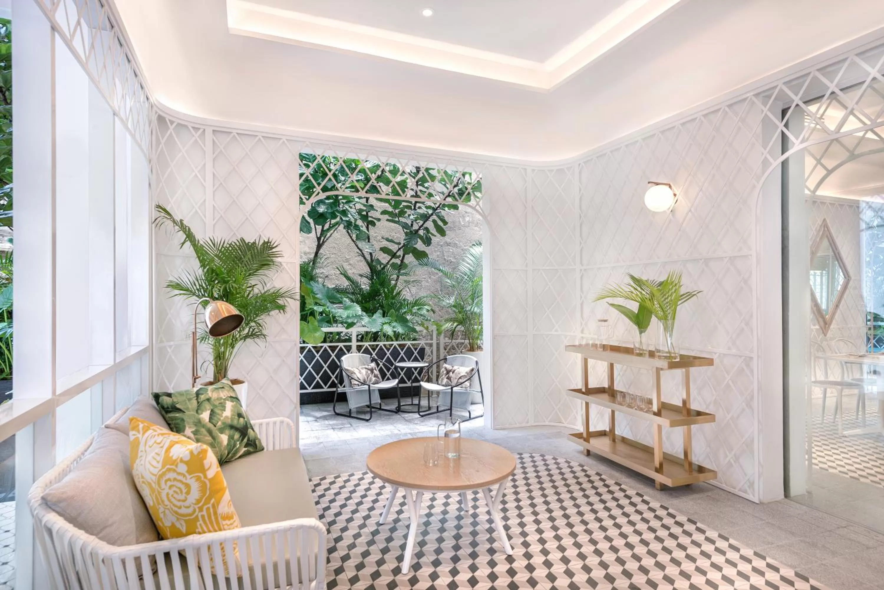 Seating area in The Prestige Hotel Penang, a Member of Design Hotels