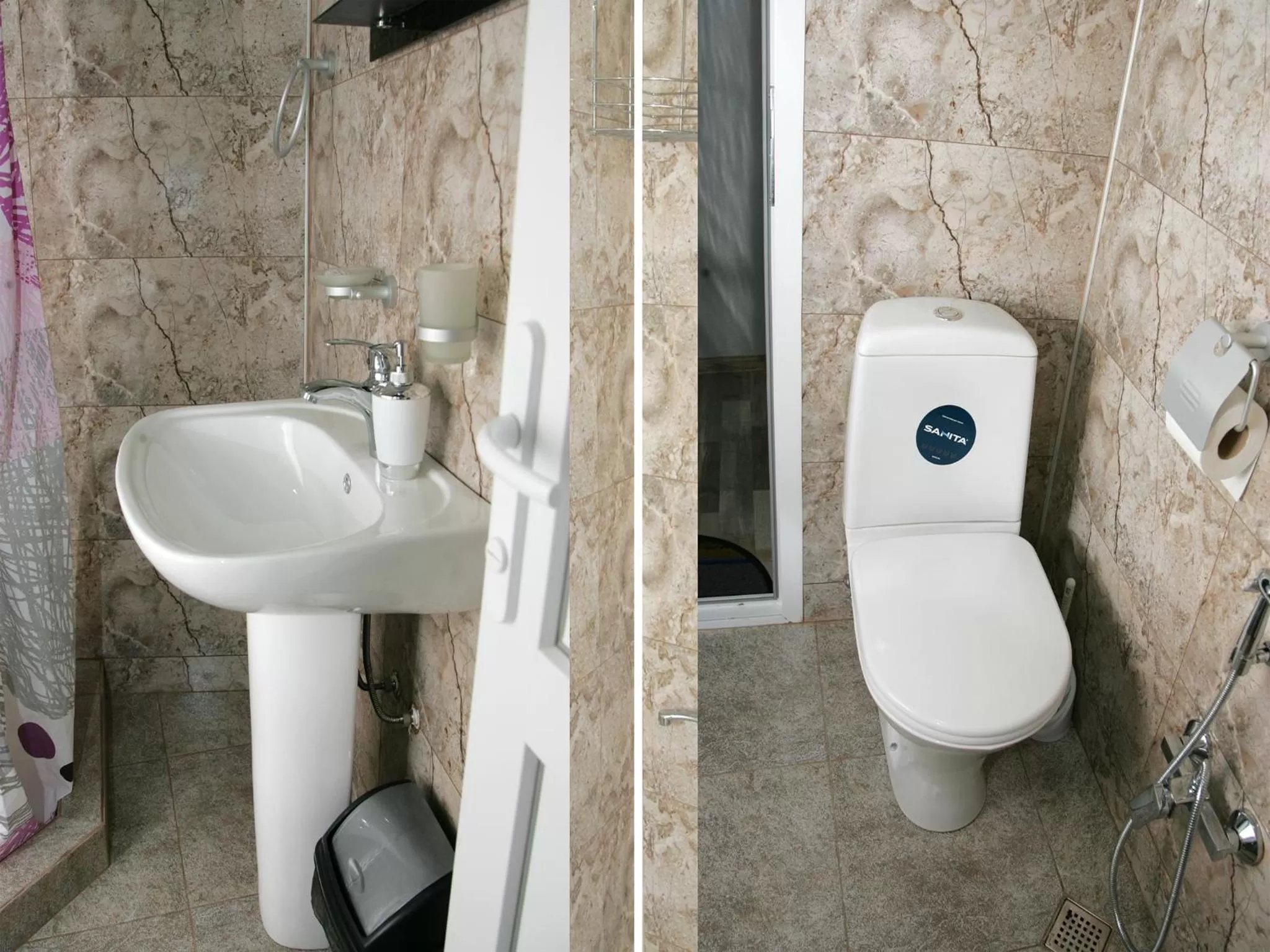 Bathroom in Hotel Tskhumi