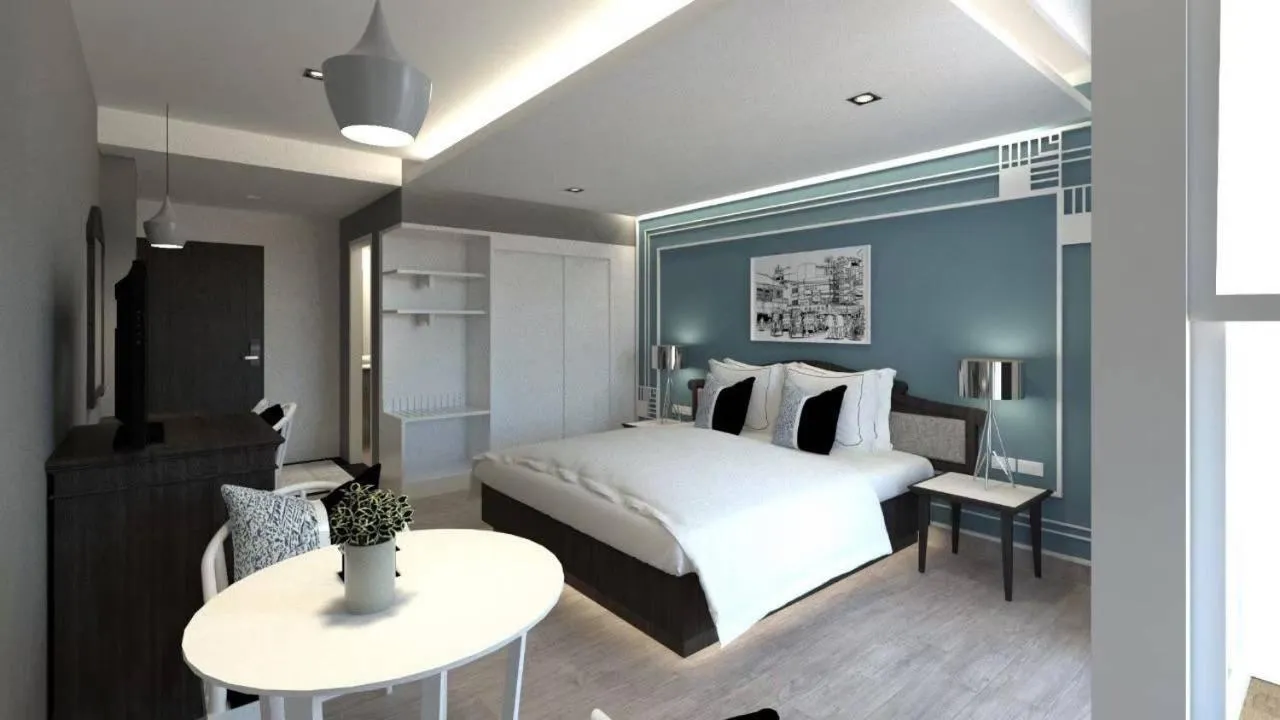 Bed in Chiangmai Gate Hotel