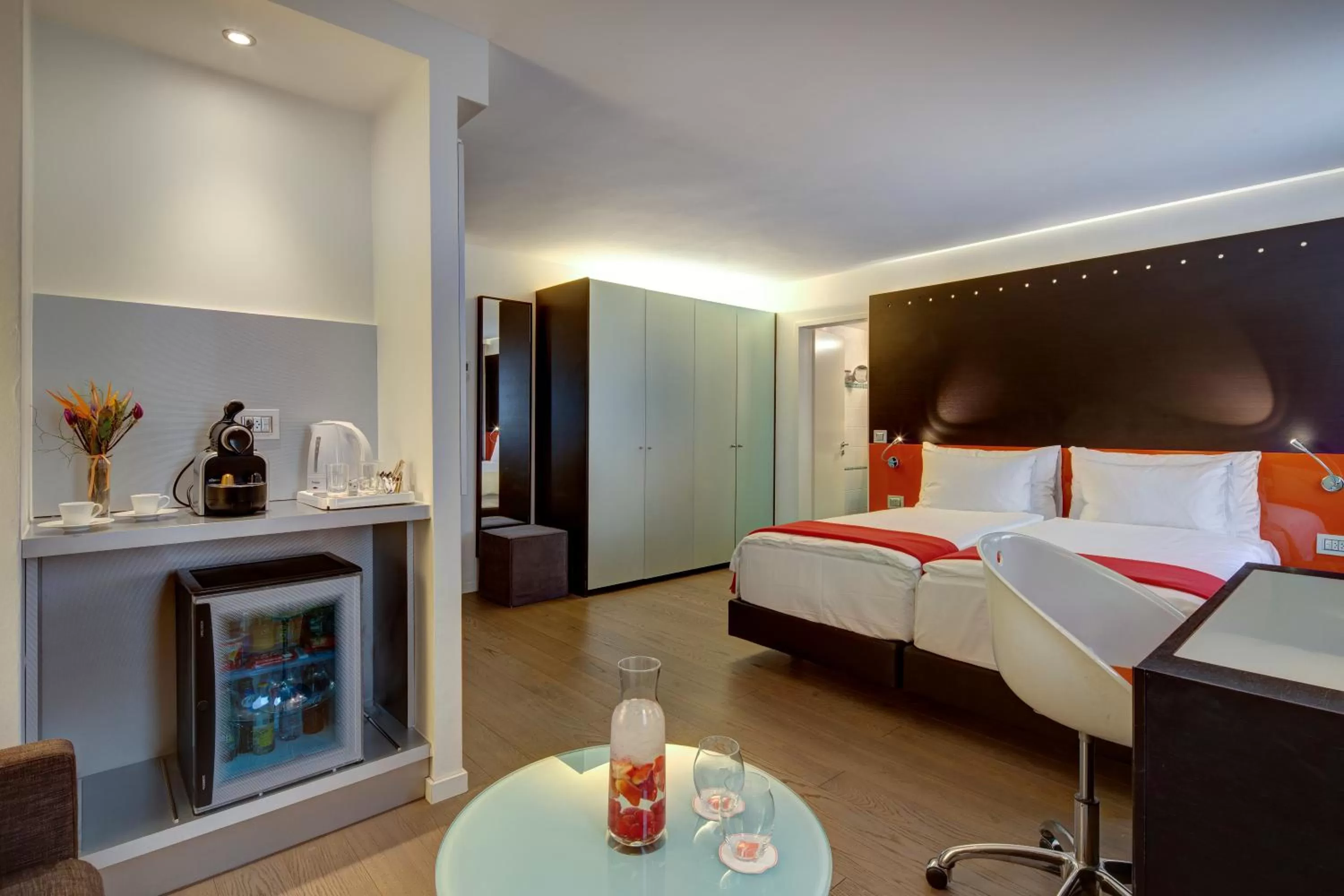 Bedroom, Bed in Design Hotel f6