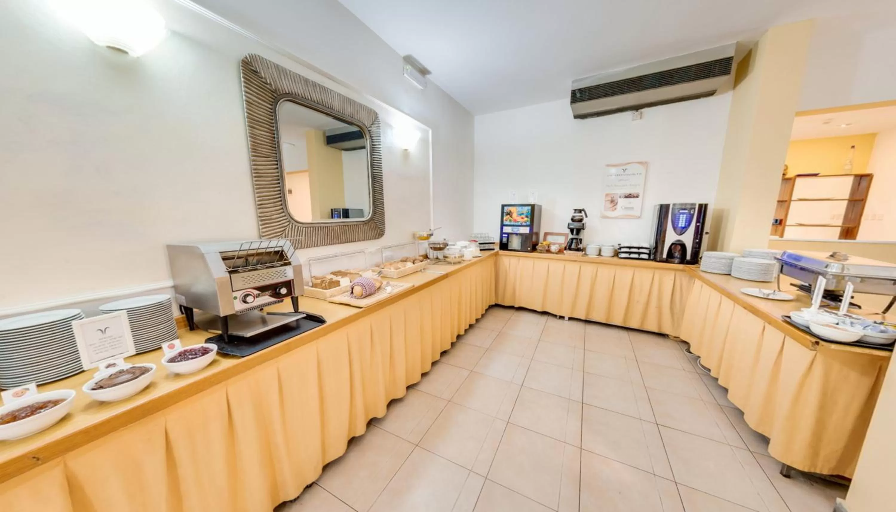 Buffet breakfast in St. Julian's Bay Hotel