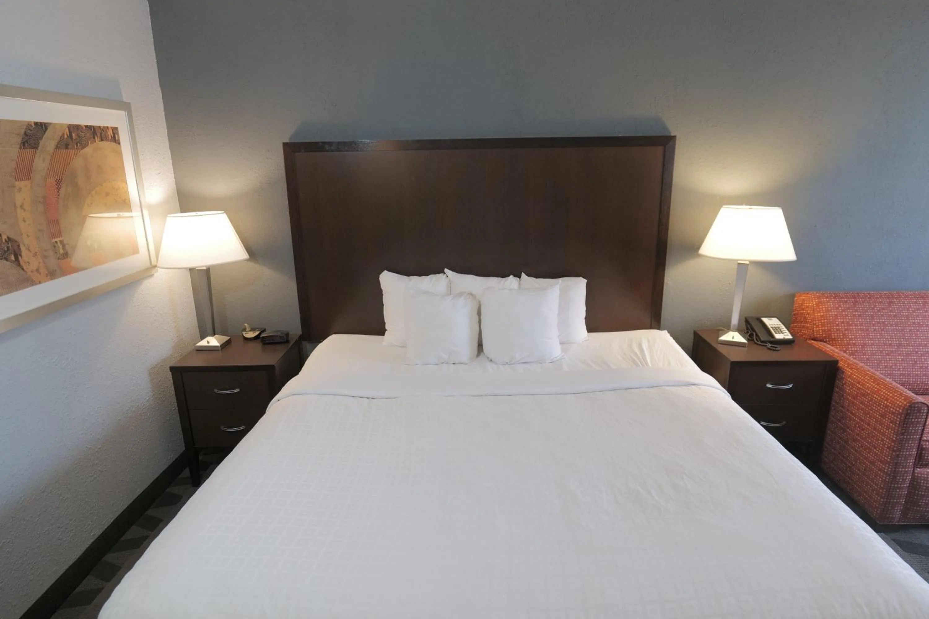 Bed in Baymont by Wyndham Flint Airport North