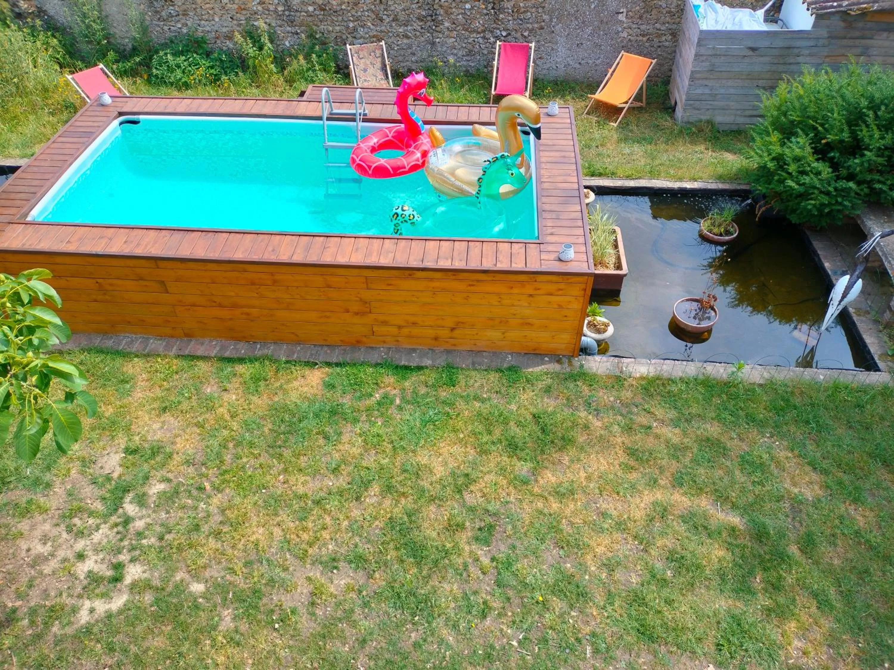 Swimming pool in Chez Aurélia - Chambres & Table d'hôtes