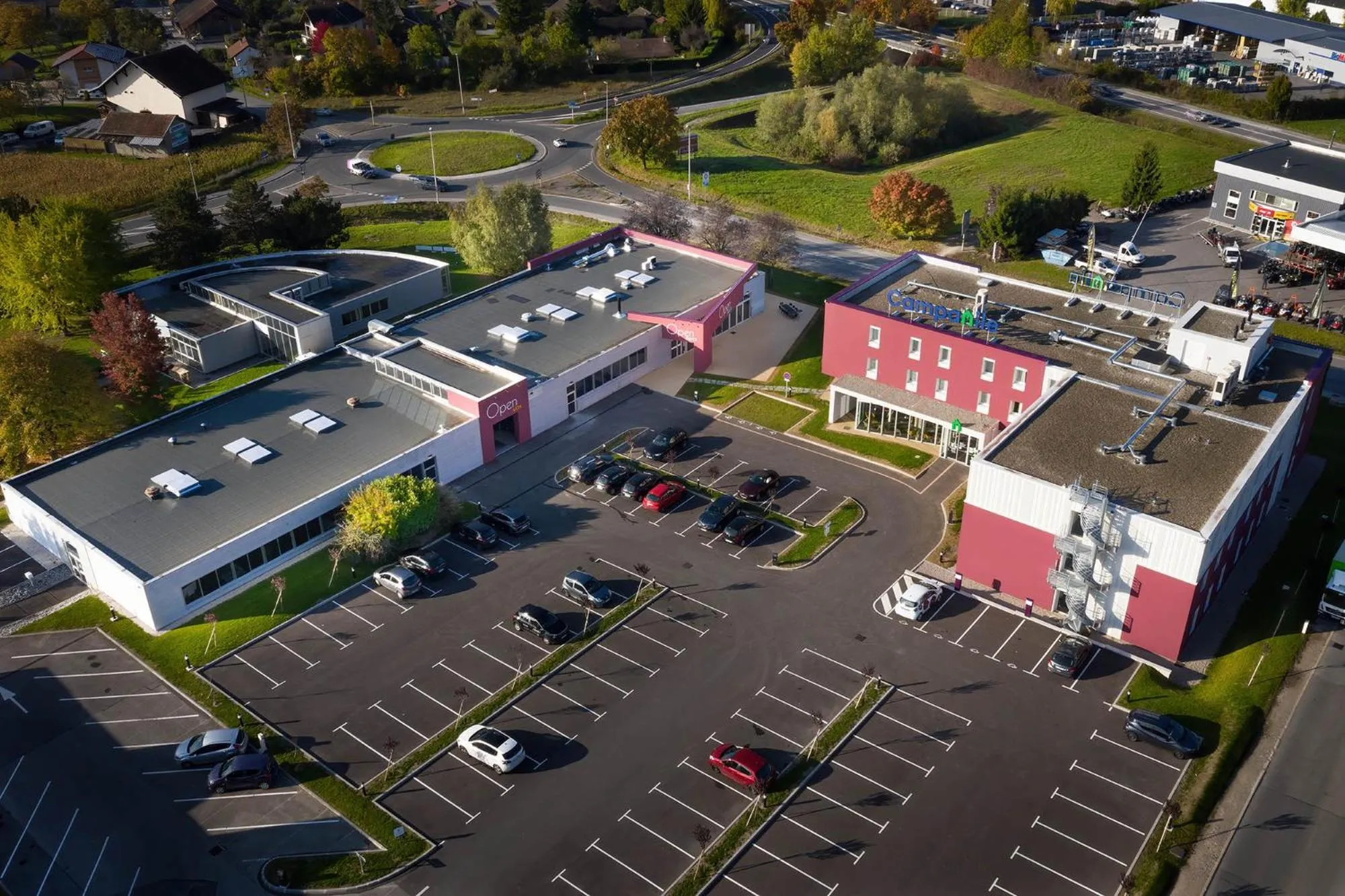 Bird's eye view in Campanile Annemasse Est Findrol CHAL