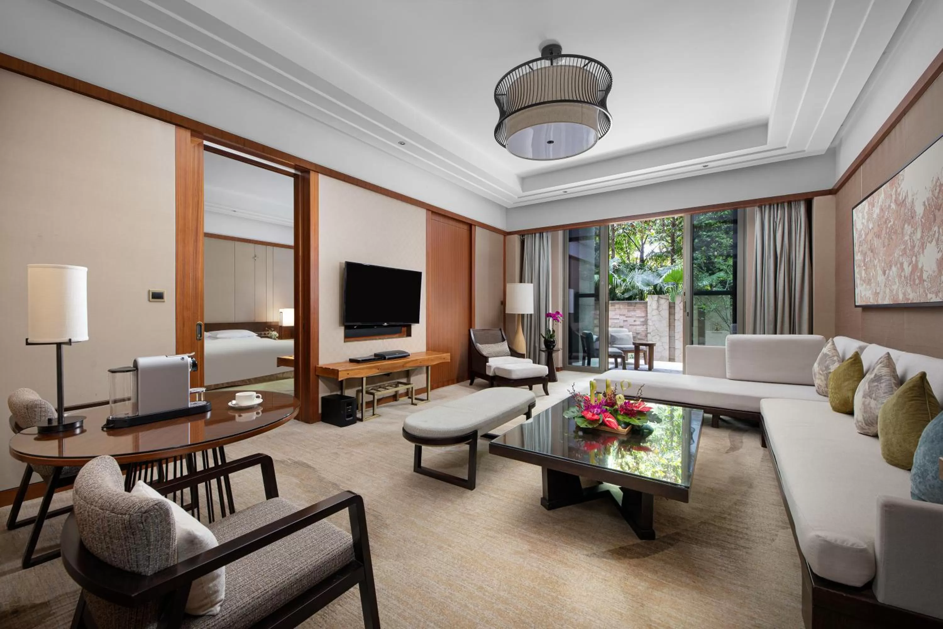 Living room in InterContinental Kunming by IHG