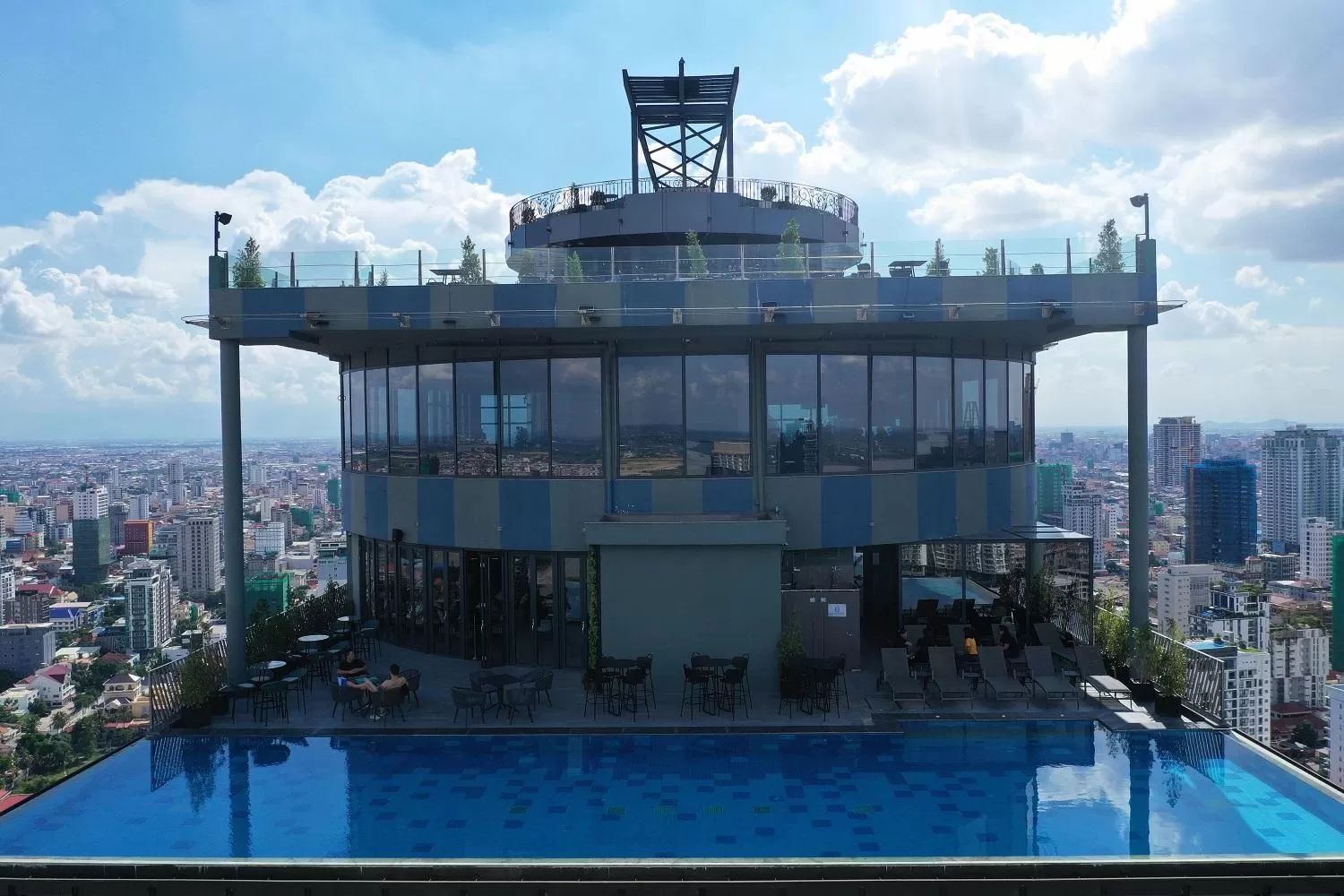 Swimming pool in The Penthouse Residence