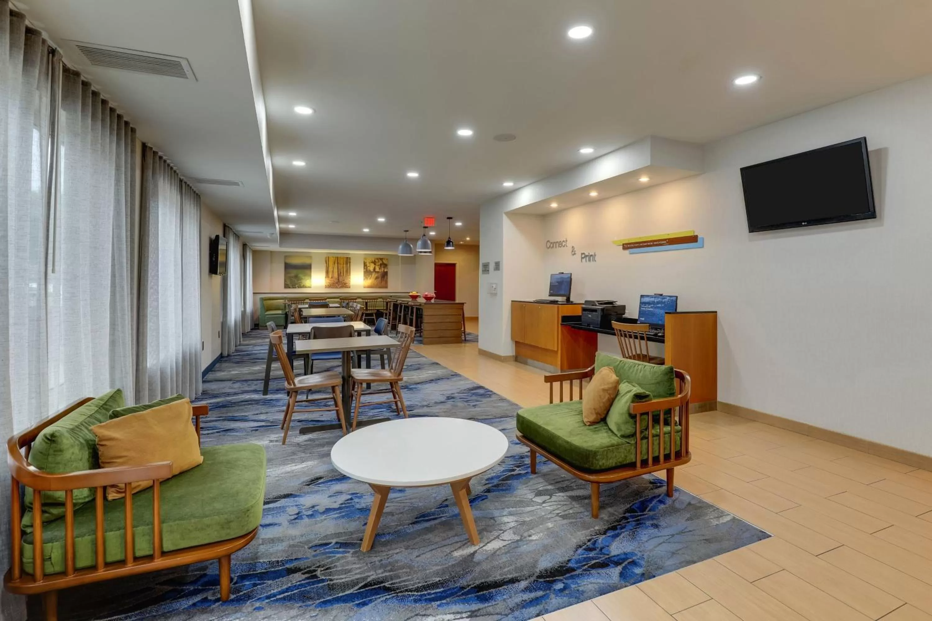 Lobby or reception in Fairfield Inn & Suites by Marriott Fort Worth I-30 West Near NAS JRB