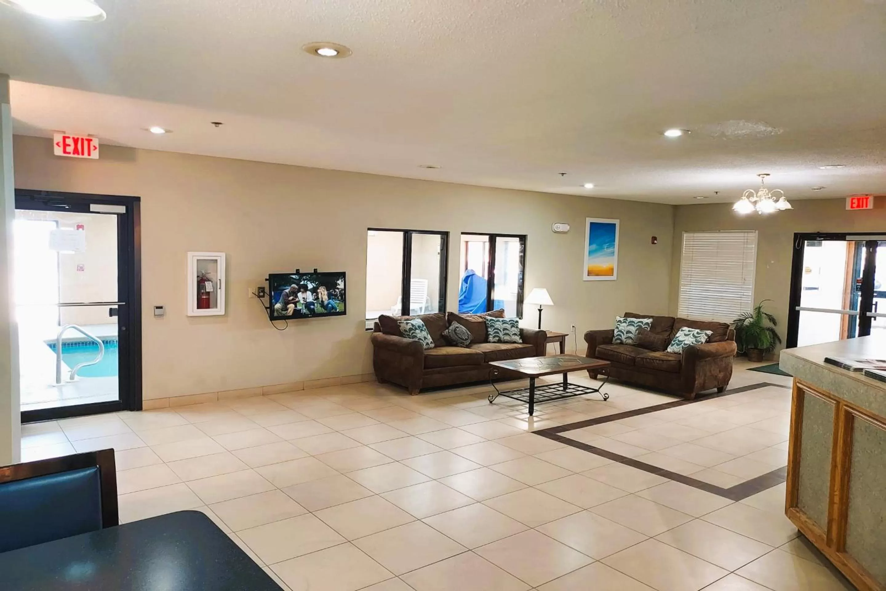 Lobby or reception, Lobby/Reception in McPherson Inn By OYO, I-135