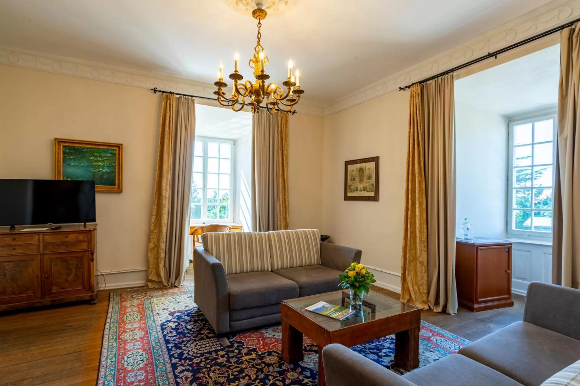 Living room in Hotel Schloss Edesheim