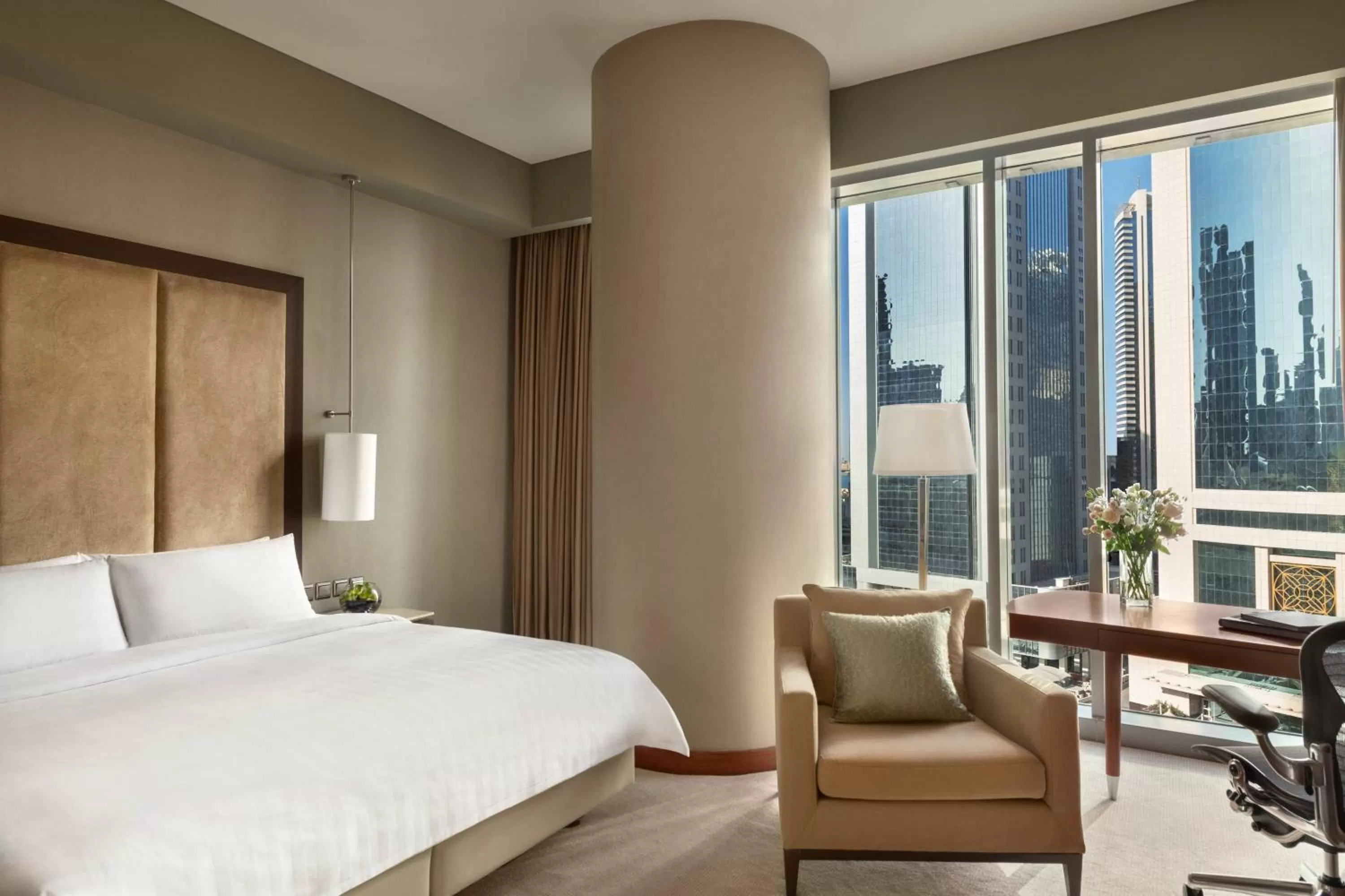 Bedroom, Bed in JW Marriott Marquis City Center Doha