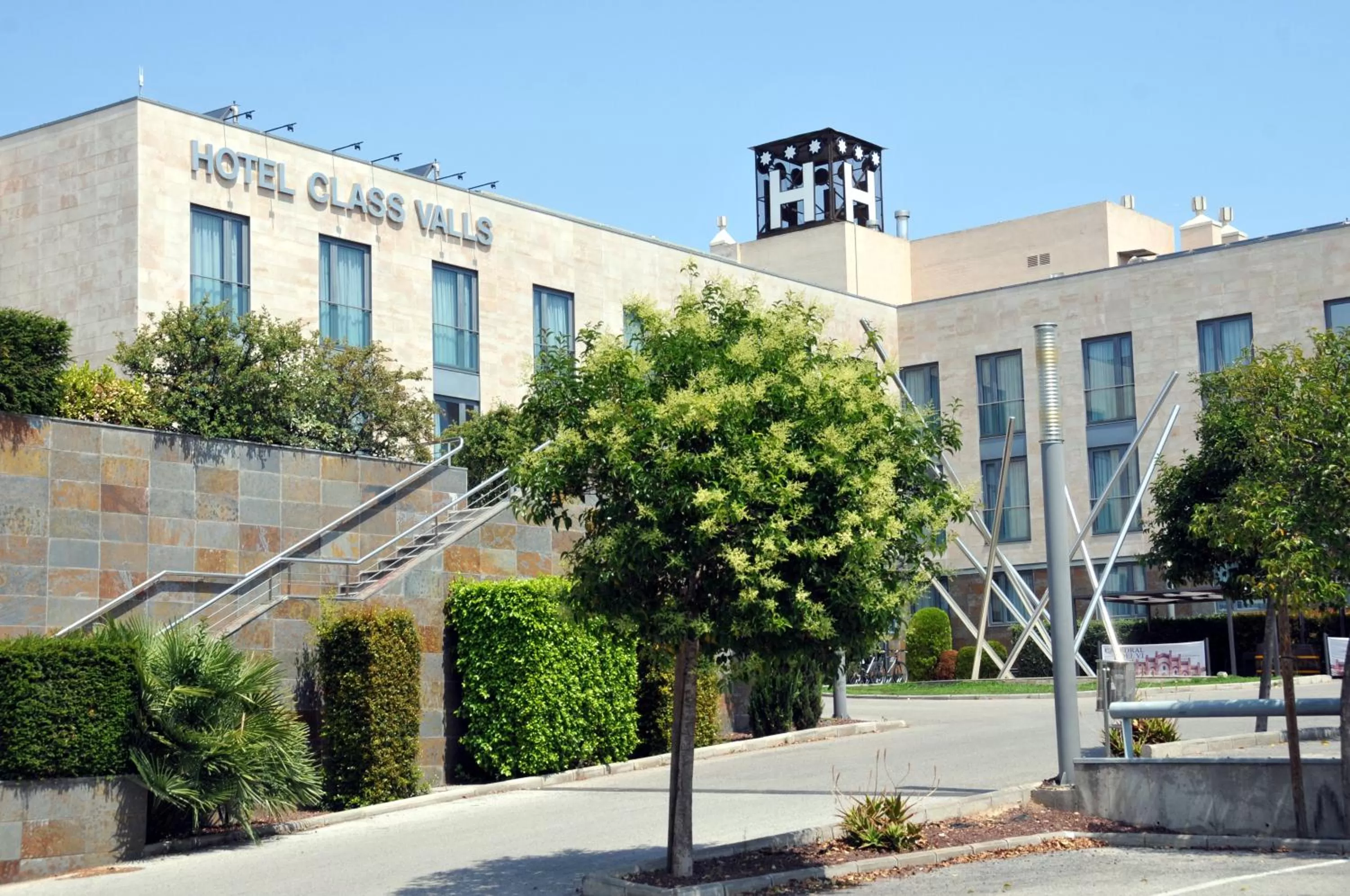 View (from property/room), Property Building in Hotel Class Valls