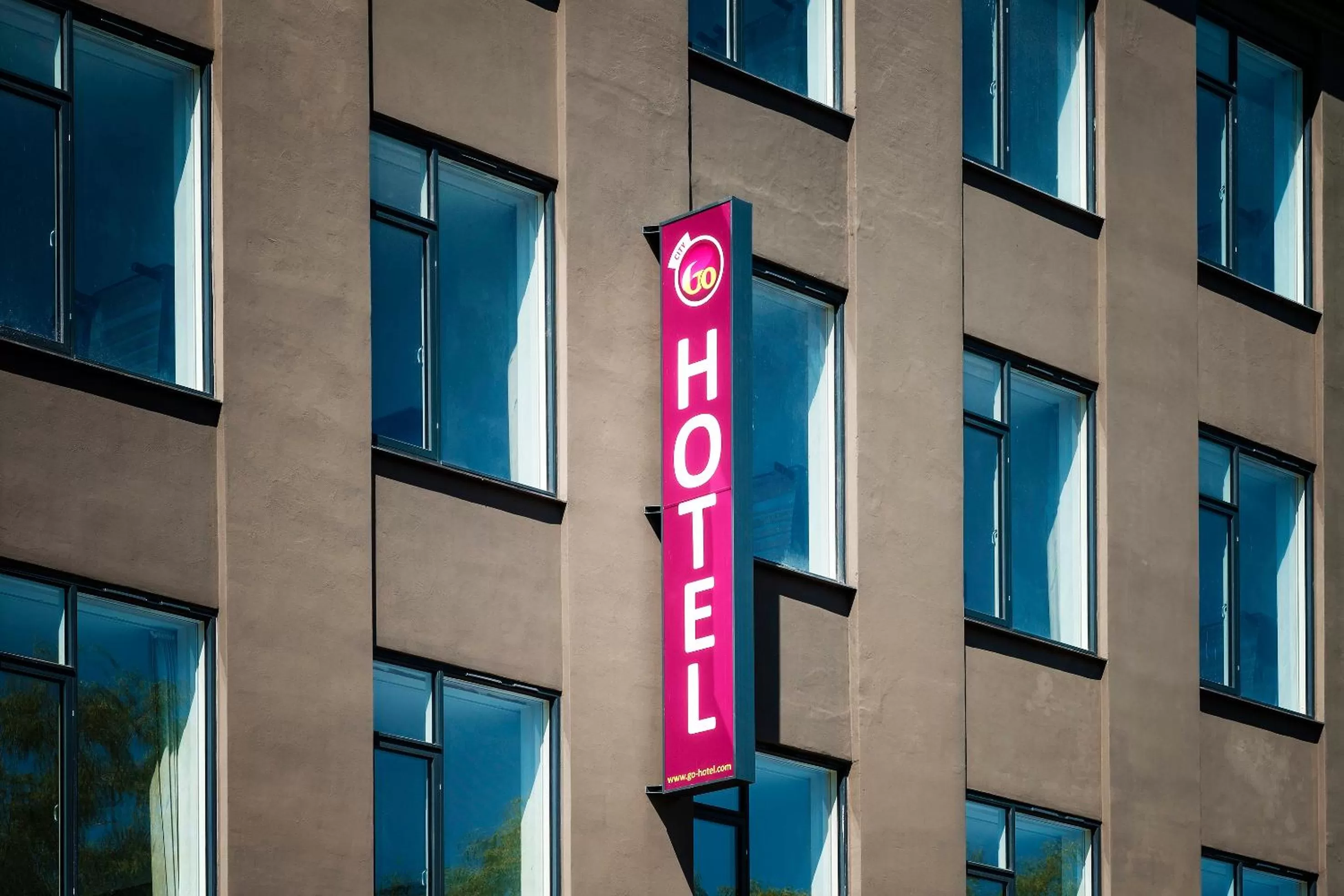 Facade/entrance in Go Hotel City