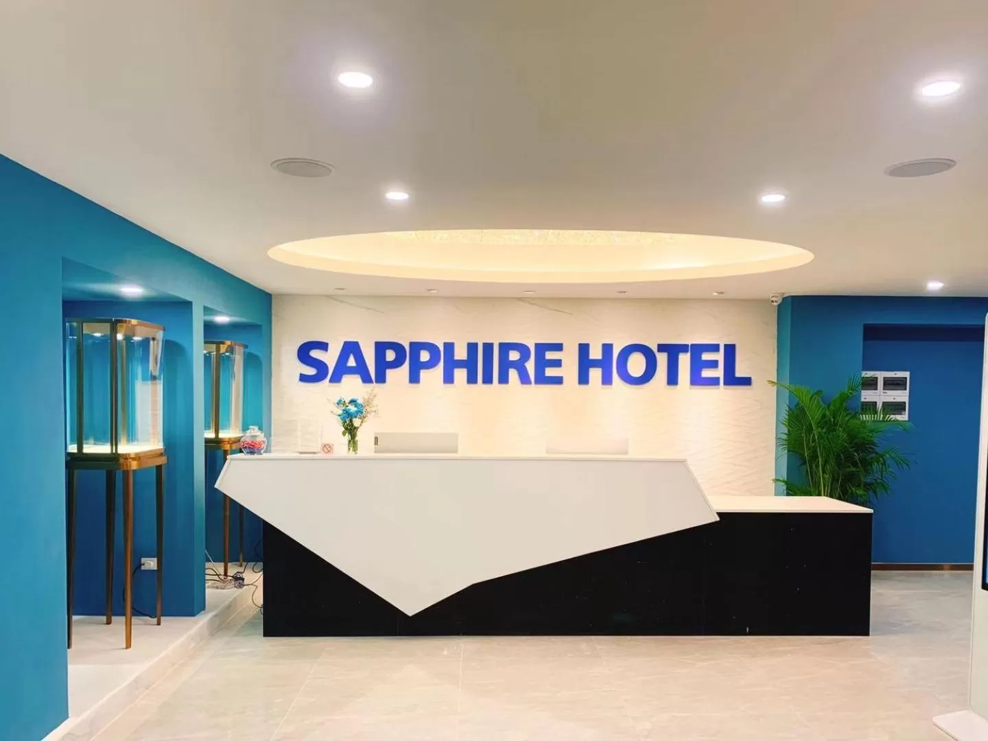 Lobby or reception in Sapphire Hotel Silom Bangkok
