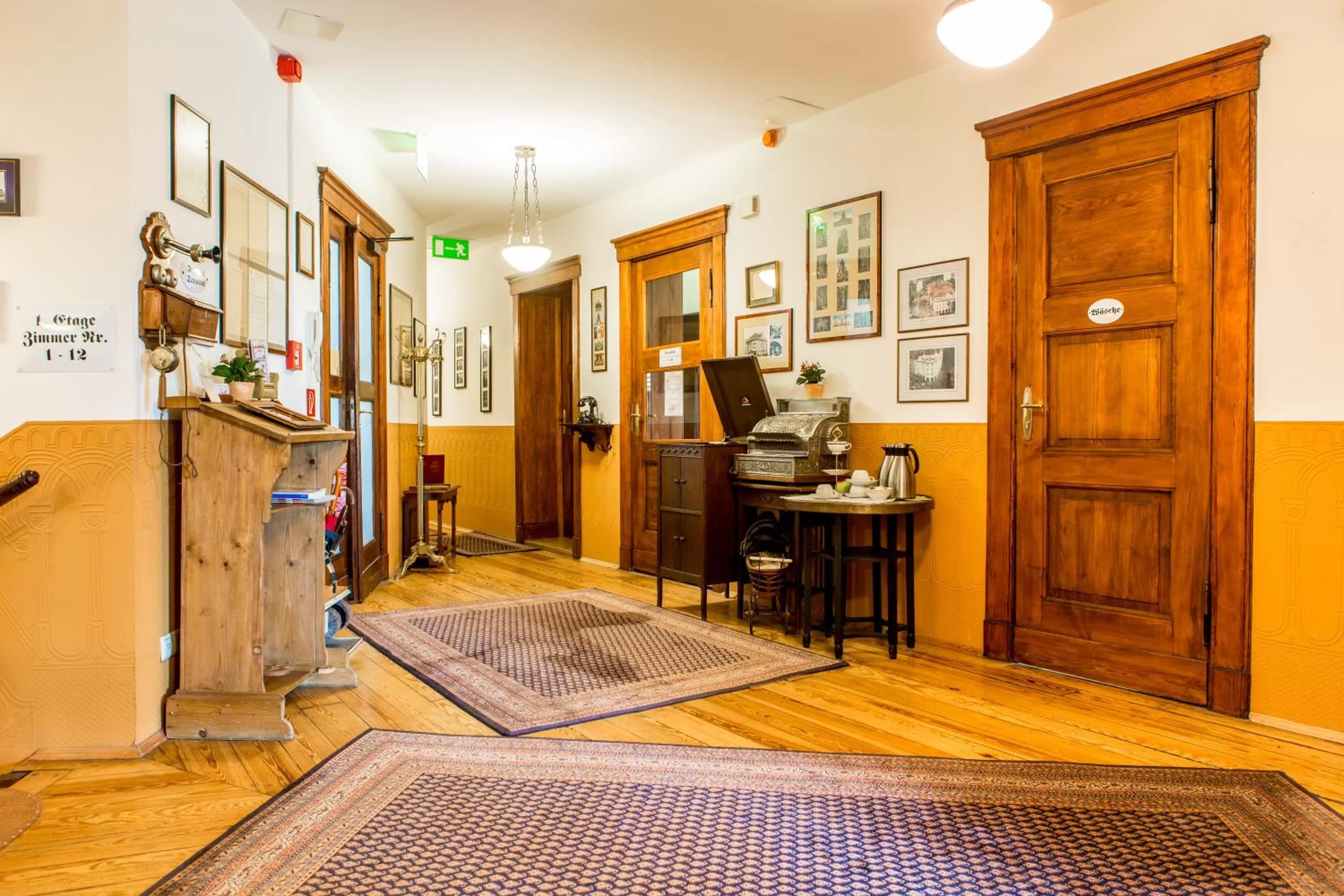 Lobby or reception in Jahrhunderthotel Leipzig