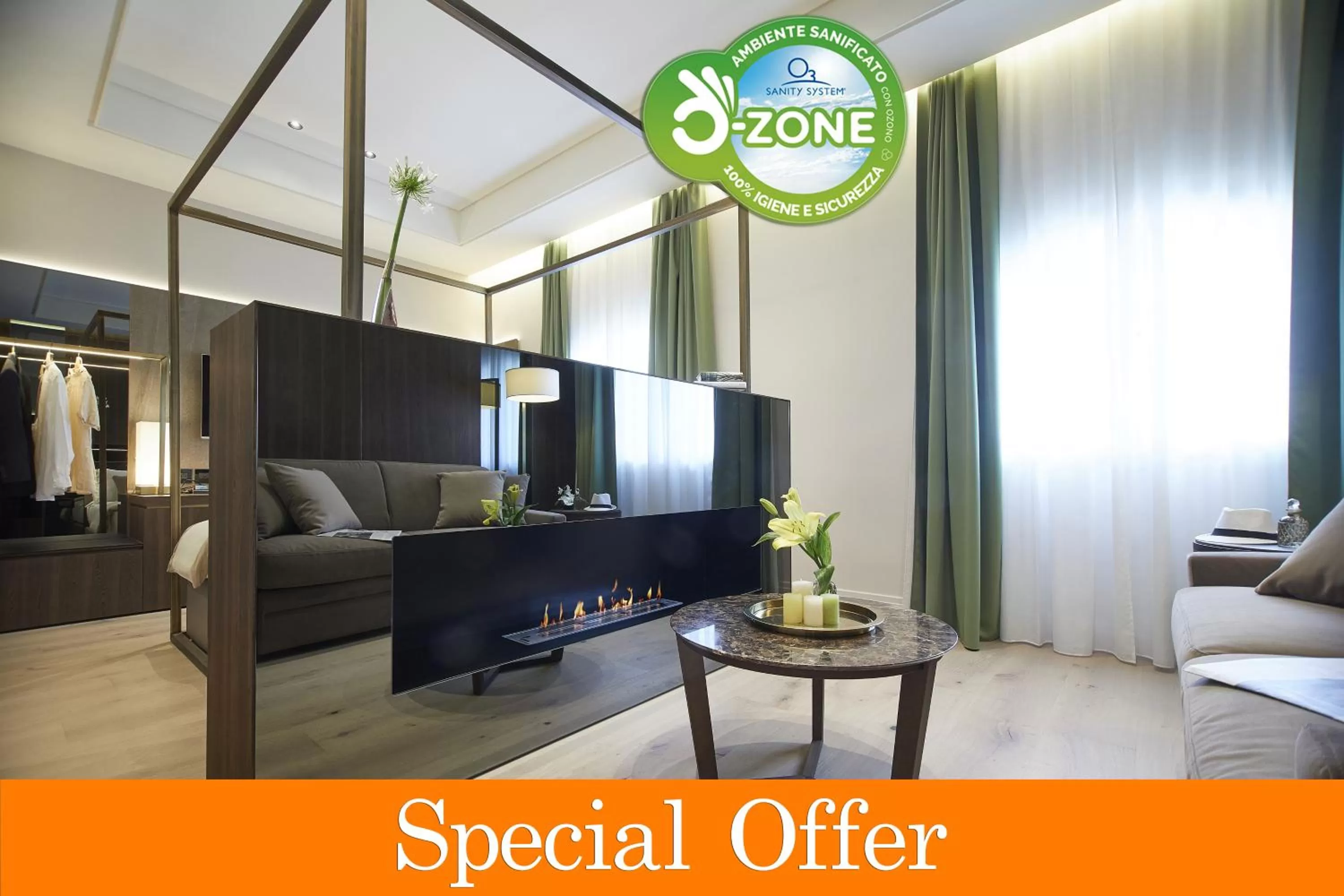 Photo of the whole room in Messori Suites