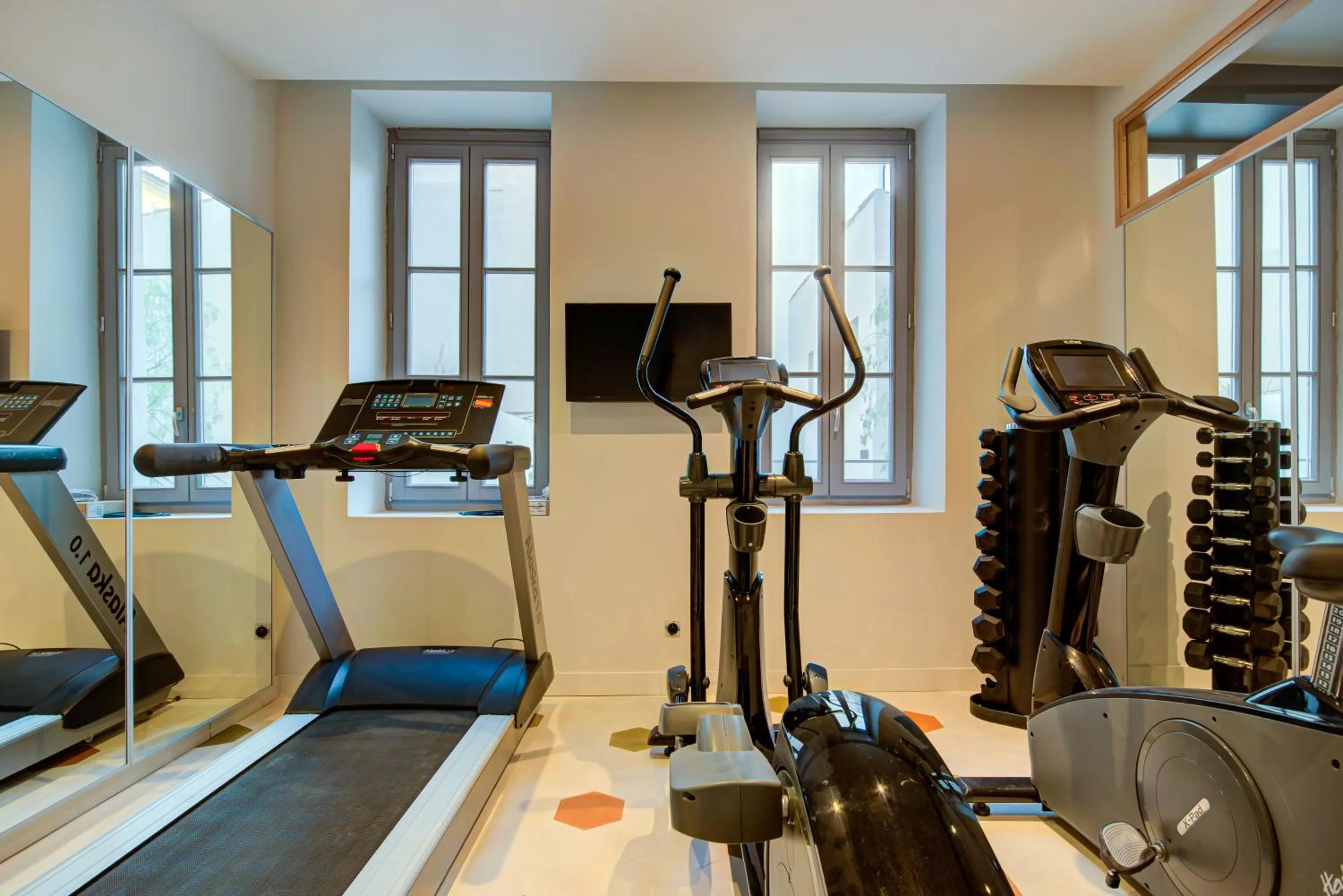 Fitness centre/facilities in Alex Hotel & Spa