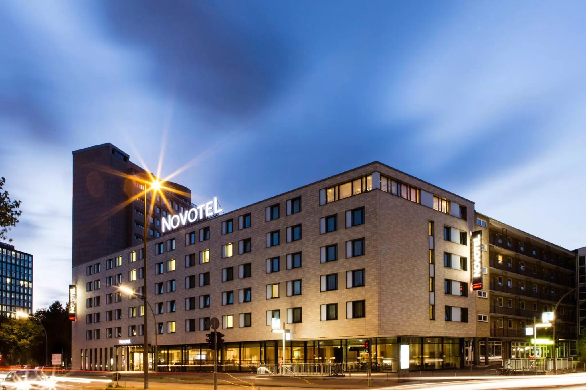 Property building in Novotel Hamburg City Alster