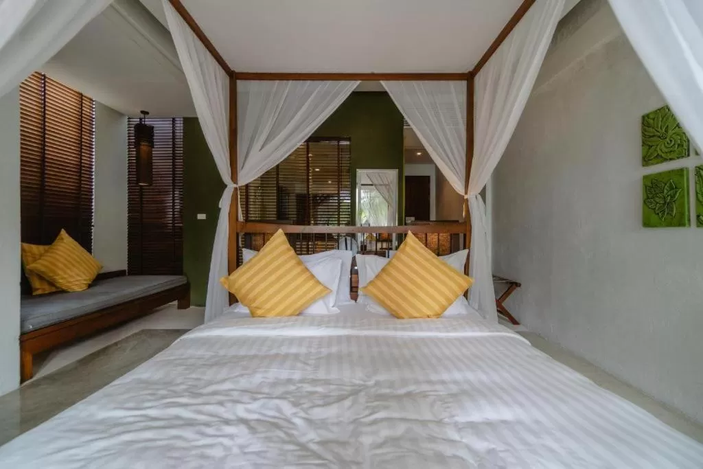 Bed in Pattara Resort & Spa