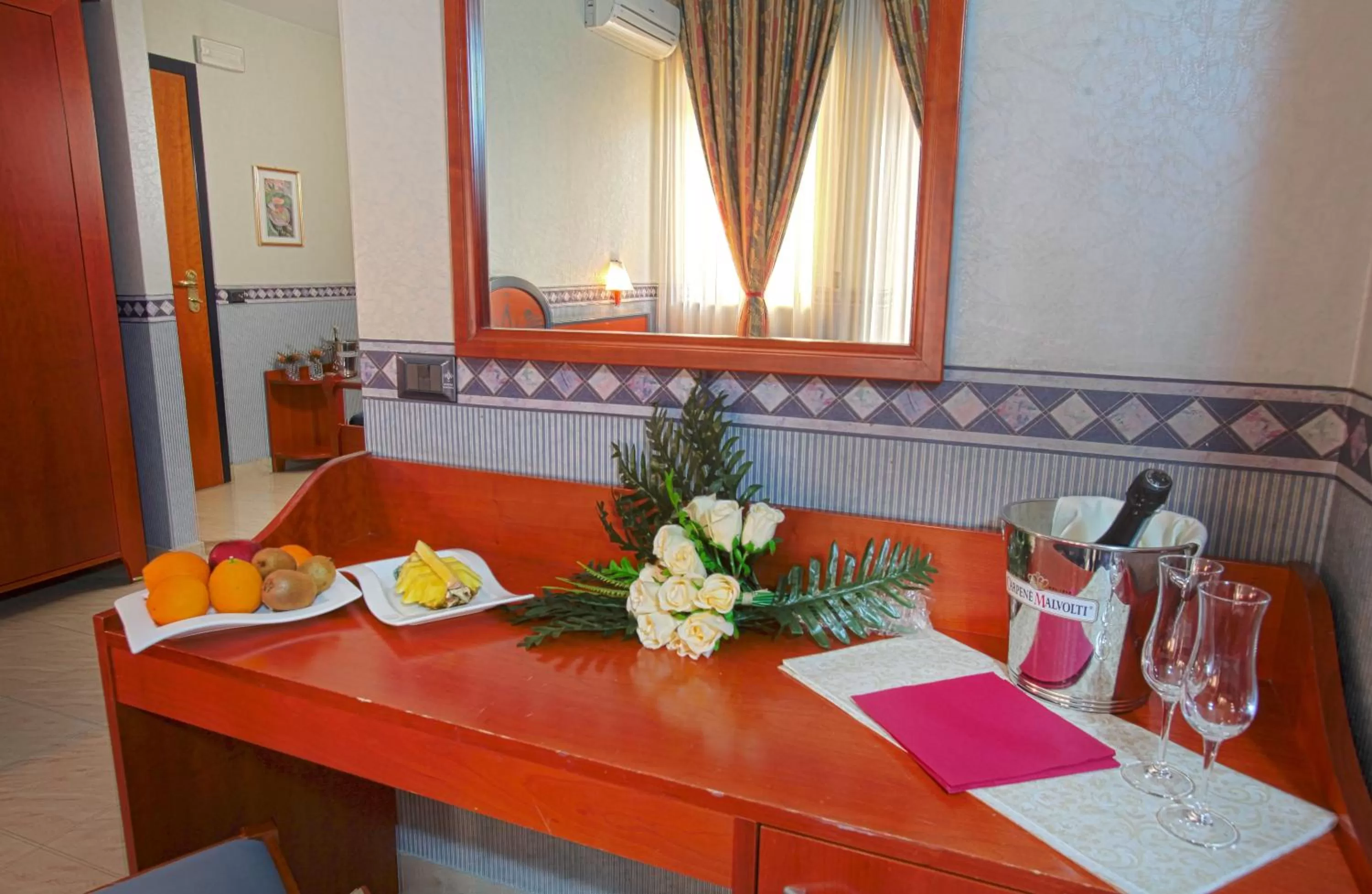 Seating area in Hotel Kroma