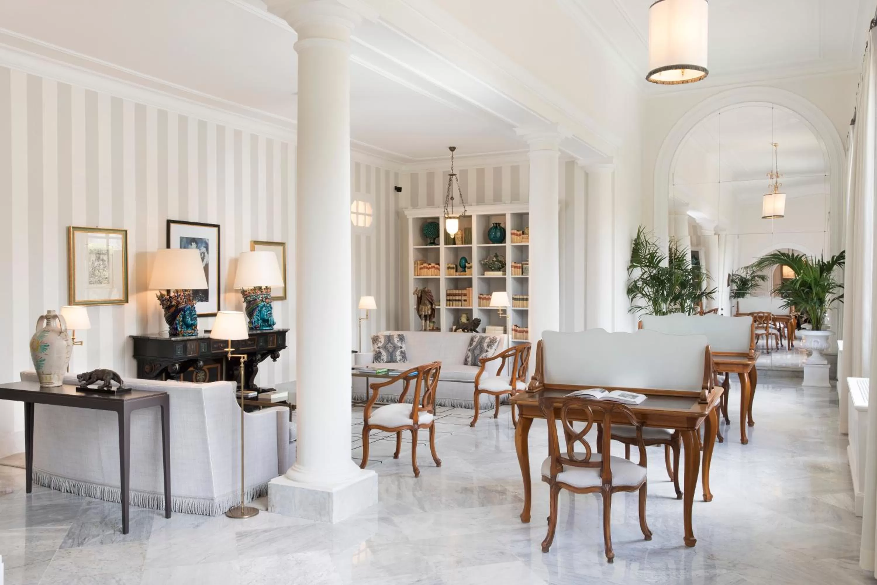 Lobby or reception in Rocco Forte Villa Igiea