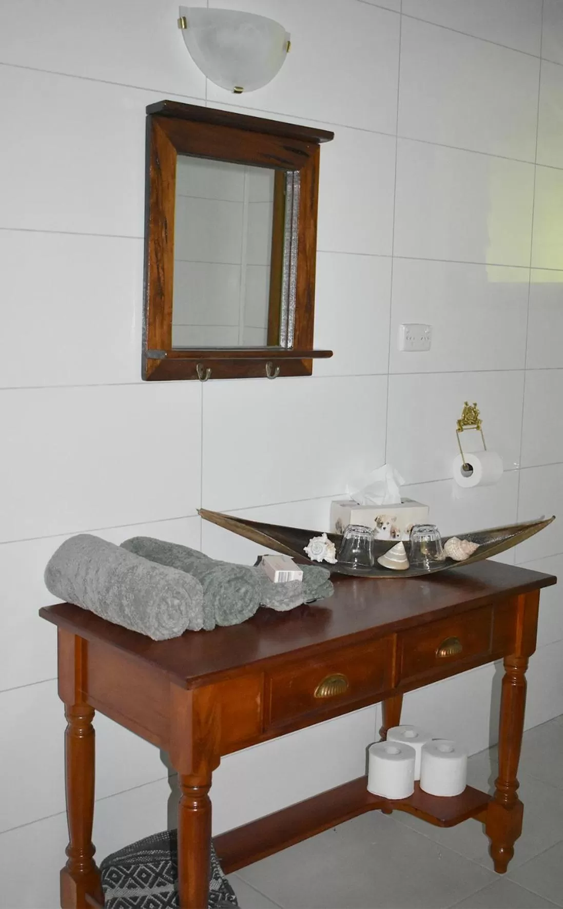 Bathroom in Oskar's Rain Forest Retreat